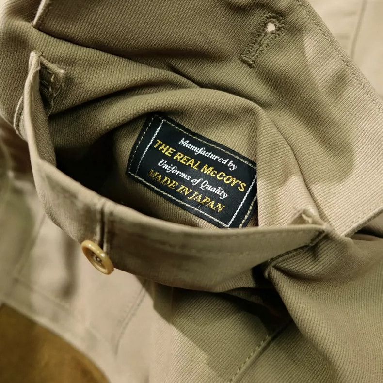 The Real McCoy's The Real McCoys Size42 1930s McCoy 'USN' US Army A-1 Wool R Size US M / EU 48-50 / 2 - 7 Thumbnail
