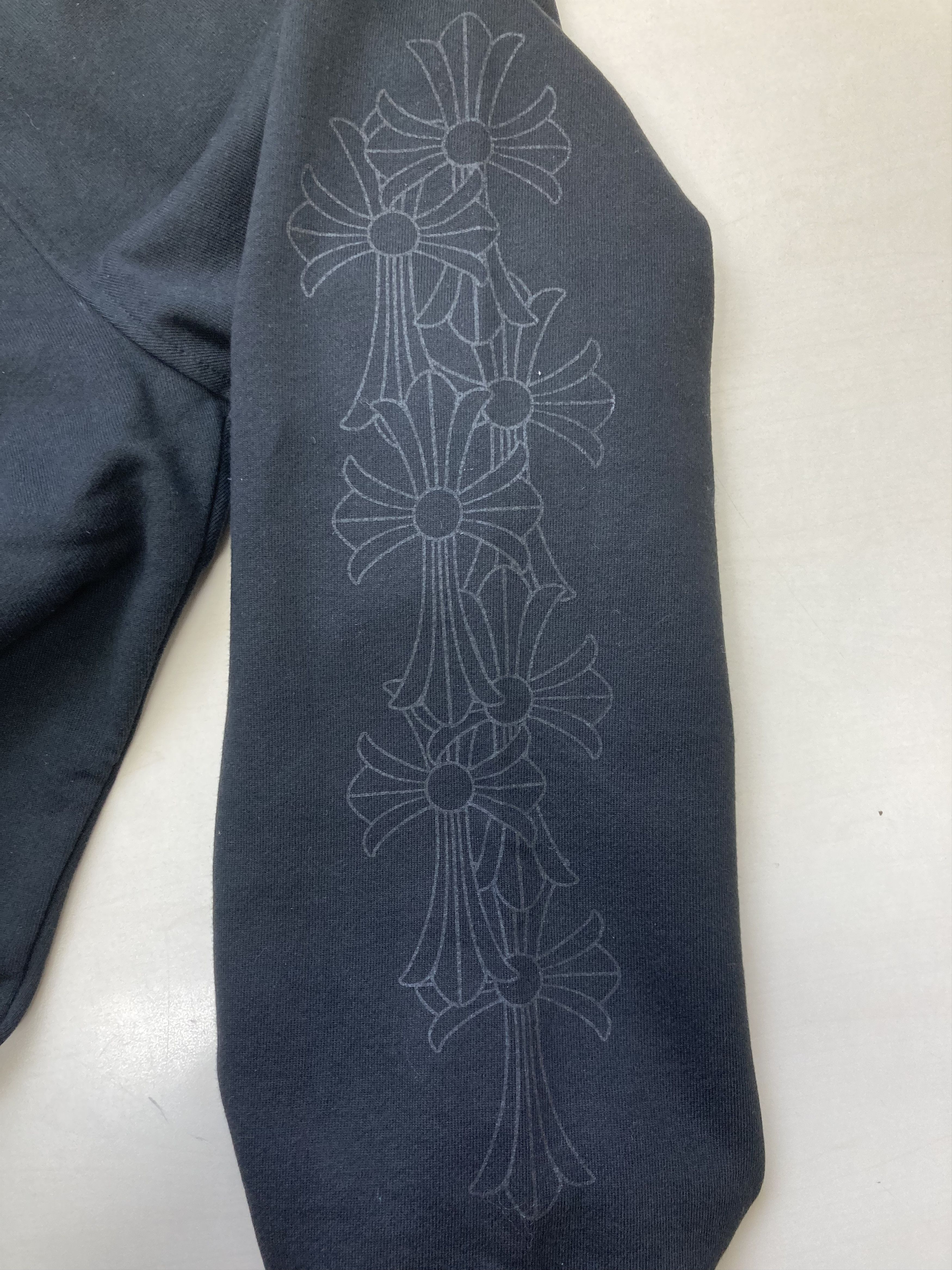 Chrome Hearts Chrome Hearts Miami Black Script Cross Sweatpants Size 24" / US 00 / IT 34 - 5 Thumbnail