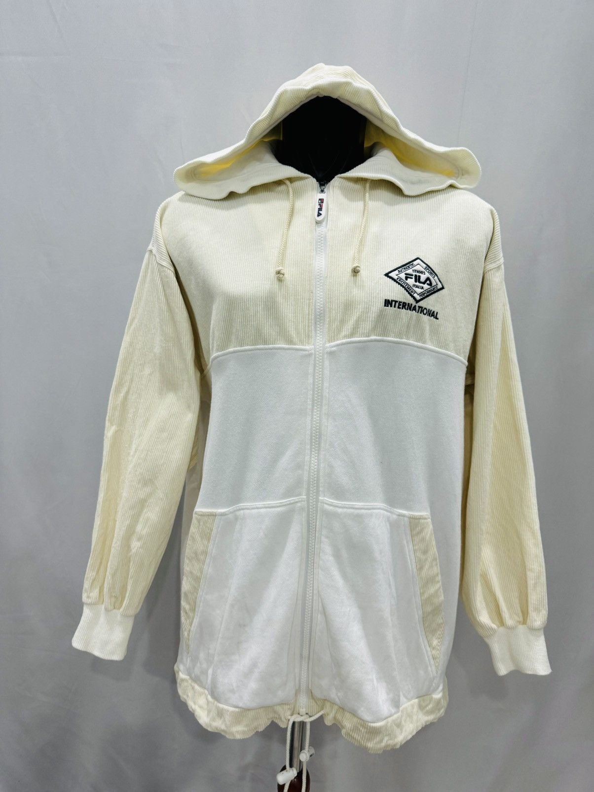 Fila × Vintage Vintage Fila International hoodie Size US L / EU 52-54 / 3 - 1 Thumbnail