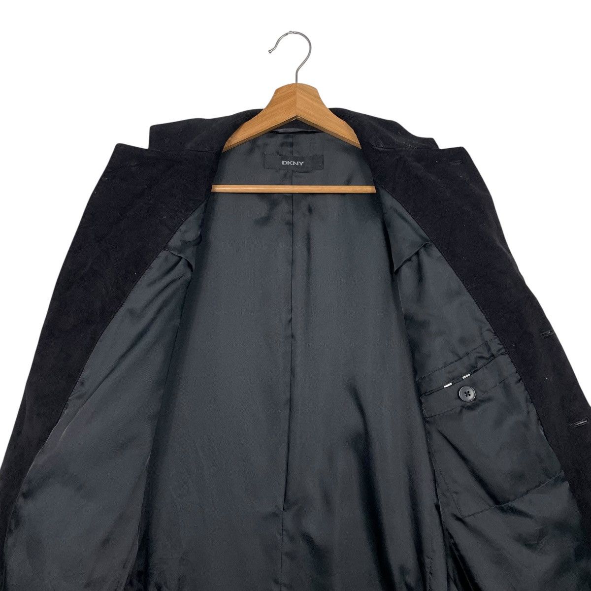 DKNY Black DKNY Casual Jacket Size US L / EU 52-54 / 3 - 12 Thumbnail
