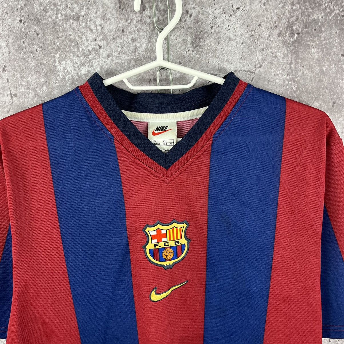 Nike Nike F.C. Barcelona 1998 Special Jersey Size 15-16 Y Male S Size US S / EU 44-46 / 1 - 2 Thumbnail
