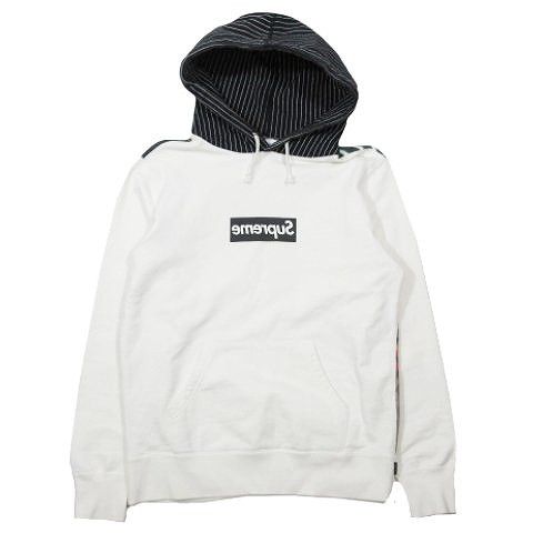 Supreme COMME des GARCONS SHIRT x SUPREME Box Logo Hoodie S | Grailed