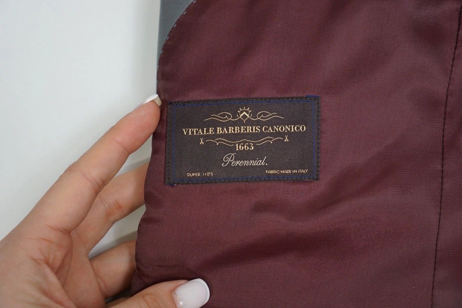 Suitsupply Men Suitsupply Blazer La Spalla Wool Vitale Barberis UK/US40 Size 40R - 6 Thumbnail