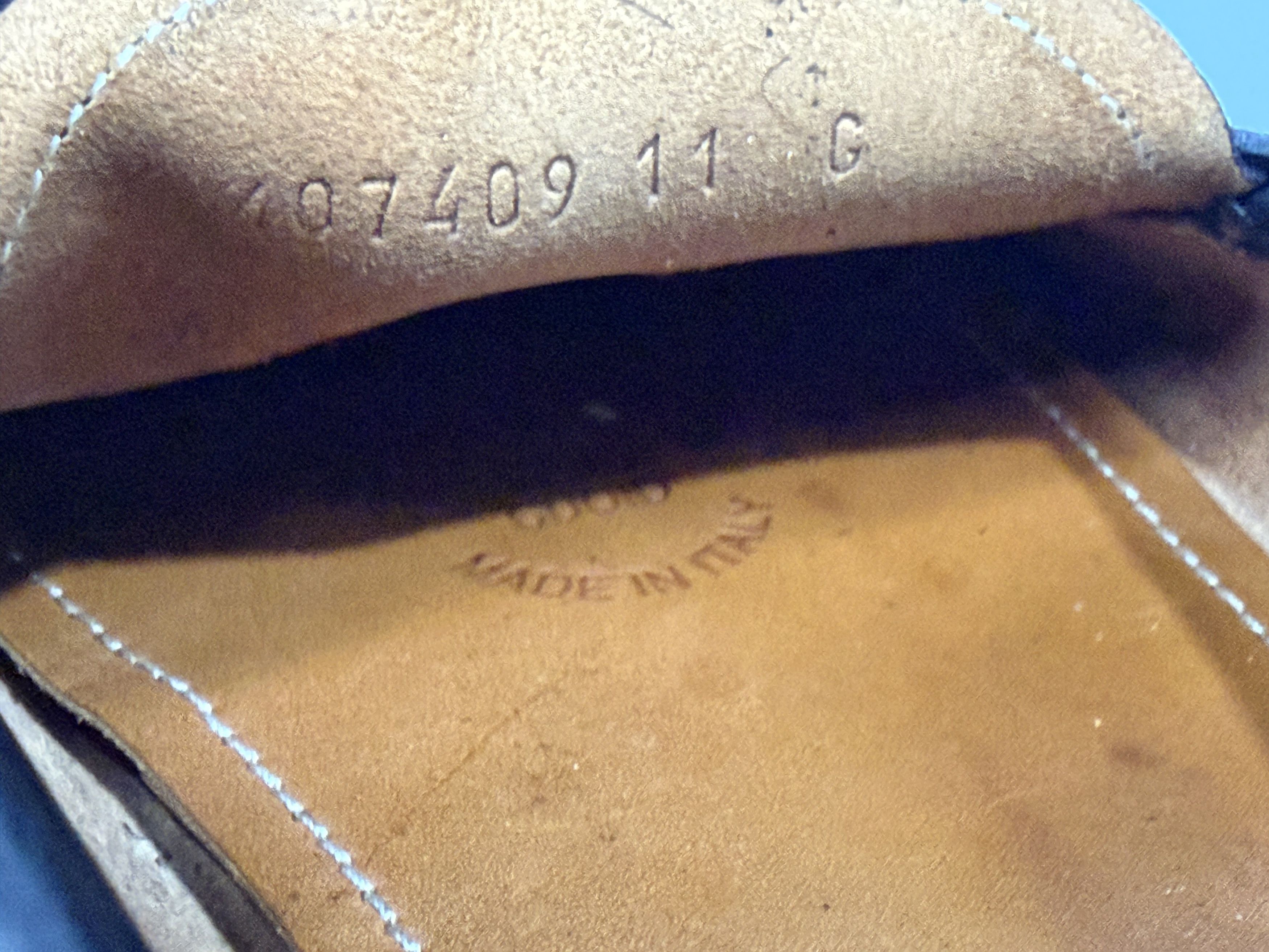 Gucci Gucci Black Leather Horsebit Driver Loafers Size US 12 / EU 45 - 8 Thumbnail