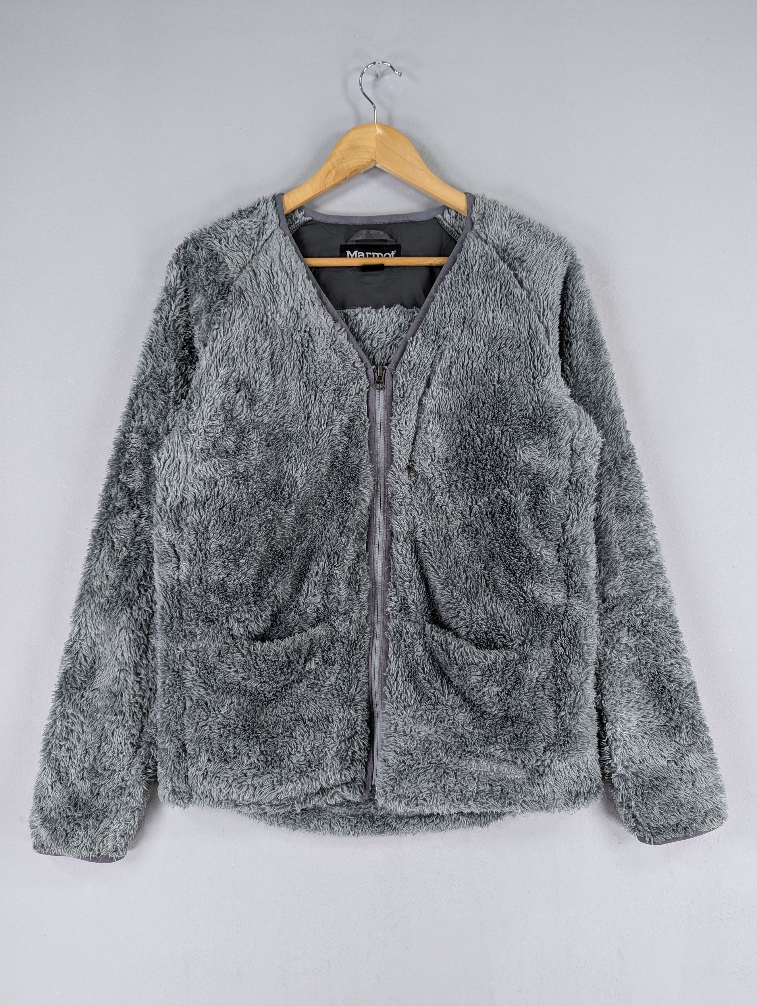 Marmot Vintage Marmot Fleece Cardigan Jacket Size US M / EU 48-50 / 2 - 1 Thumbnail