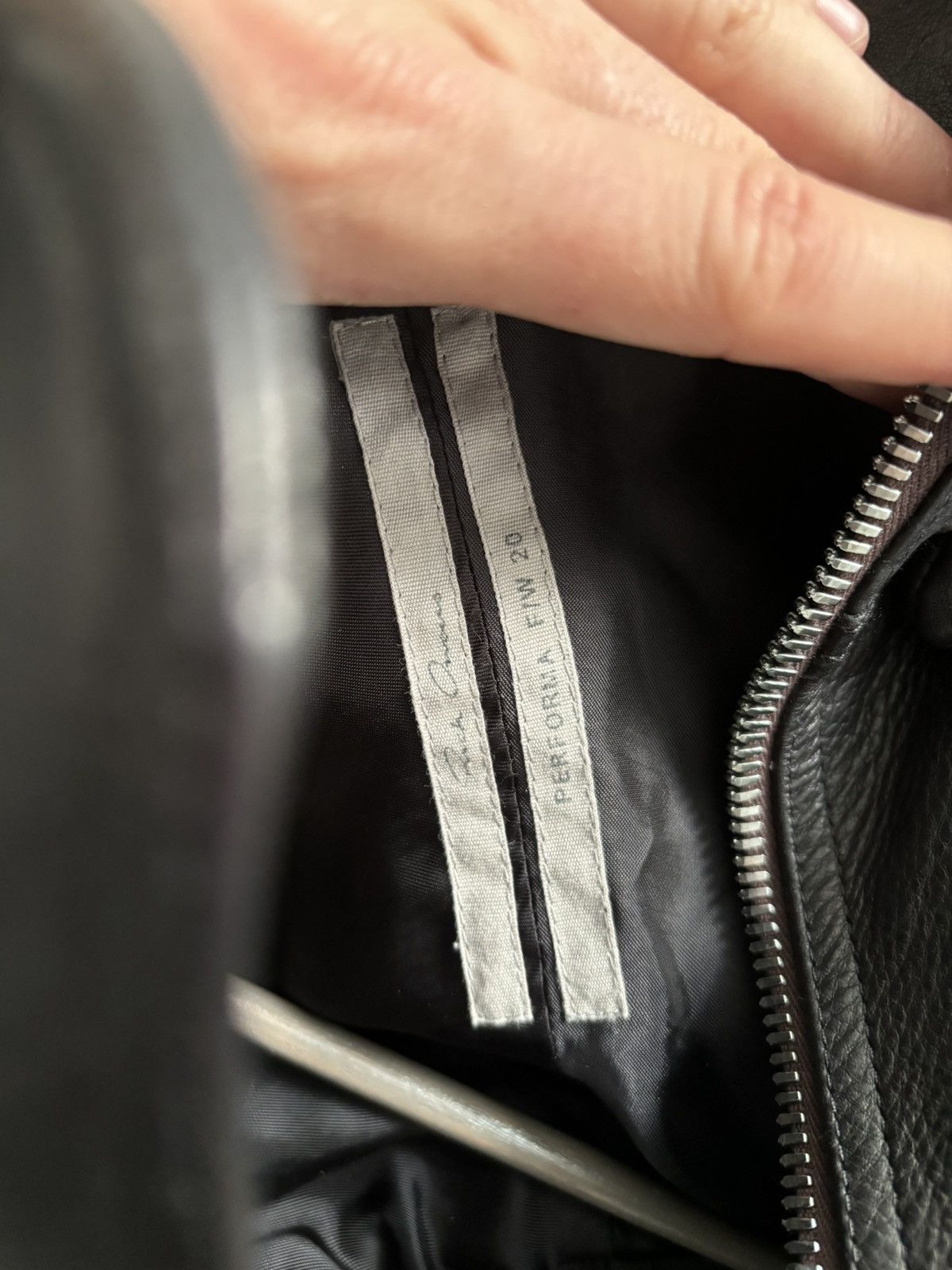 Rick Owens Rick Owen’s Black Leather Jacket Size US S / EU 44-46 / 1 - 3 Thumbnail