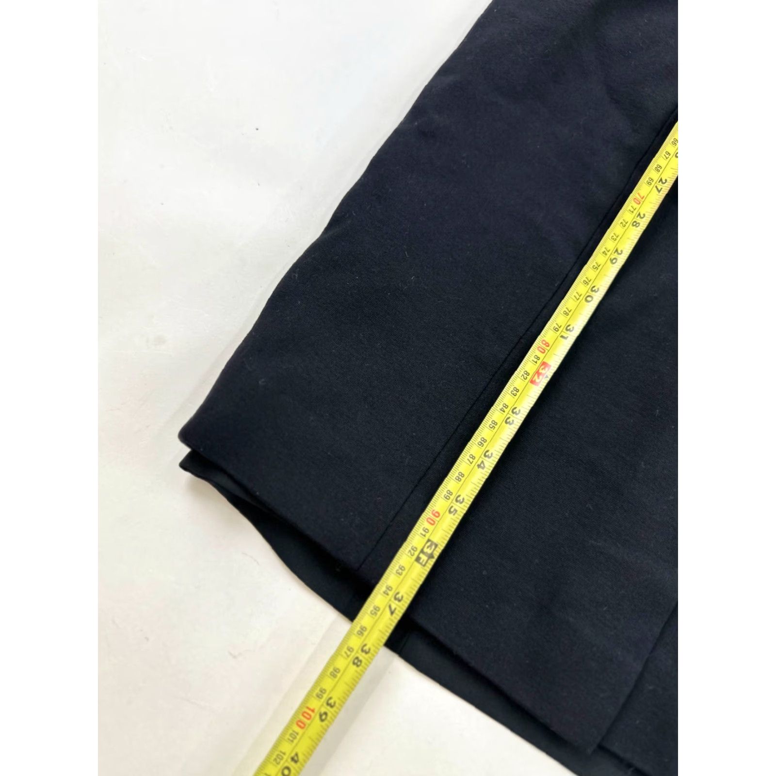 Vintage Classiques Entier Sheath Dress Womens Size 10 Black Lined Crewneck Back Zip Casual Knee Length Cap Sleeve Cotton Zipper Dress Womens 10 Black Size L / US 10 / IT 46 - 7 Thumbnail