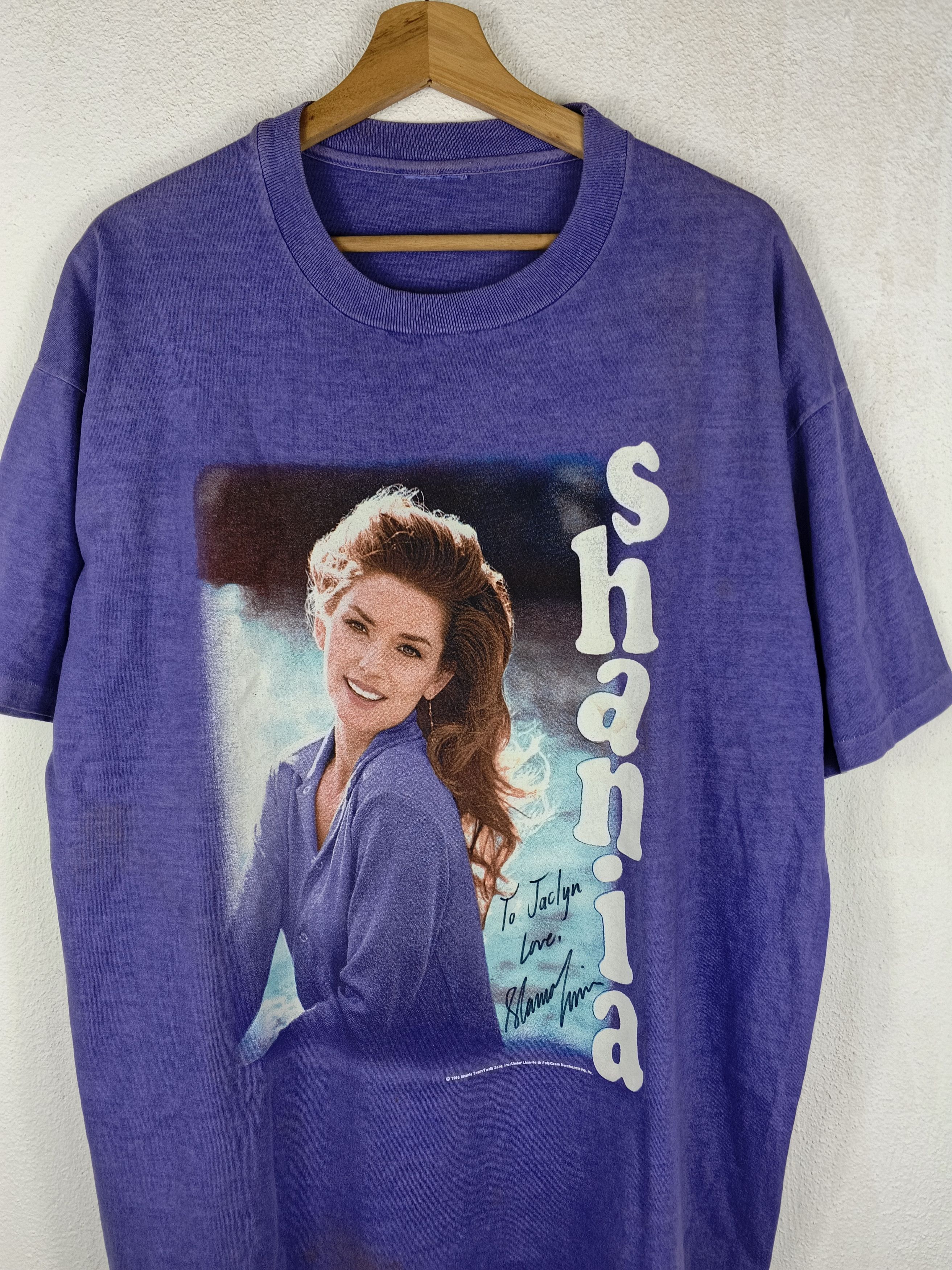 Vintage Vintage 1996 Shania Twain Size US L / EU 52-54 / 3 - 2 Thumbnail