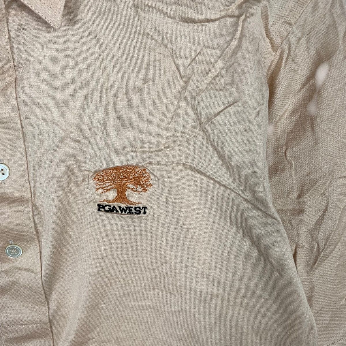 Vintage Vintage 80’ AUREUS PGA WEST Golf Tournament Polo Tee Shirt Size US S / EU 44-46 / 1 - 5 Thumbnail