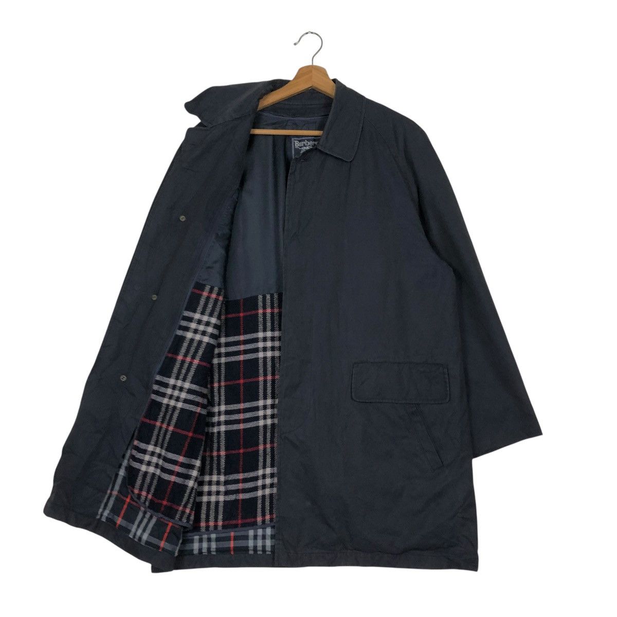 Burberry 🔥VINTAGE CHORE JACKET BURBERRYS NOVA CHECK BLANKET Size US M / EU 48-50 / 2 - 1 Thumbnail