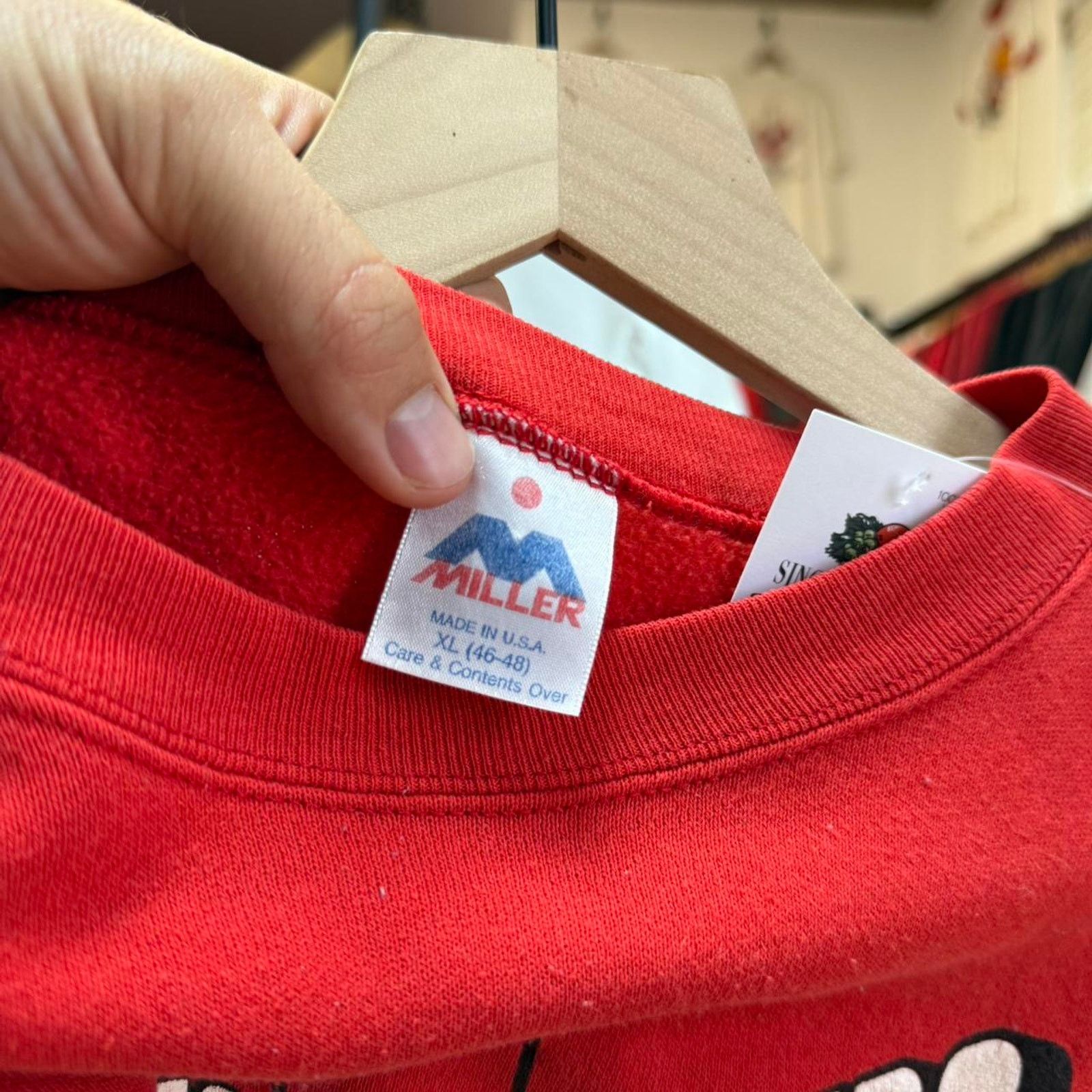 Vintage Vintage 90s Nebraska Husker Football Helmet Crewneck Size US XL / EU 56 / 4 - 7 Thumbnail