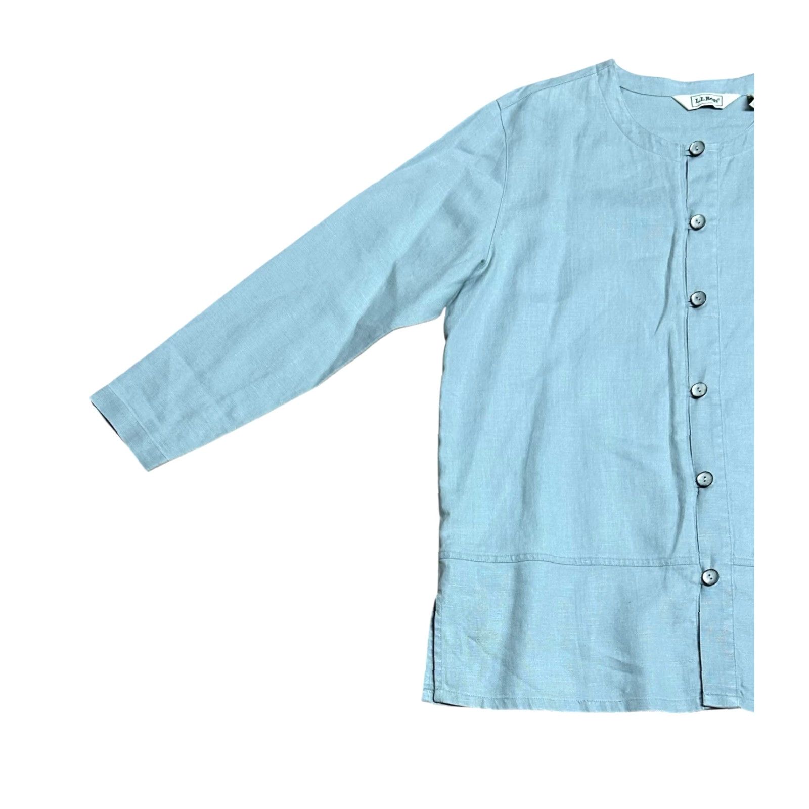 Vintage VINTAGE L.L.Bean Woman's 2 Piece Skirt Suit Light Blue Long Sleeve Skirt Suit Womens 90s Premium Female Mens? Size XL / US 12-14 / IT 48-50 - 3 Thumbnail