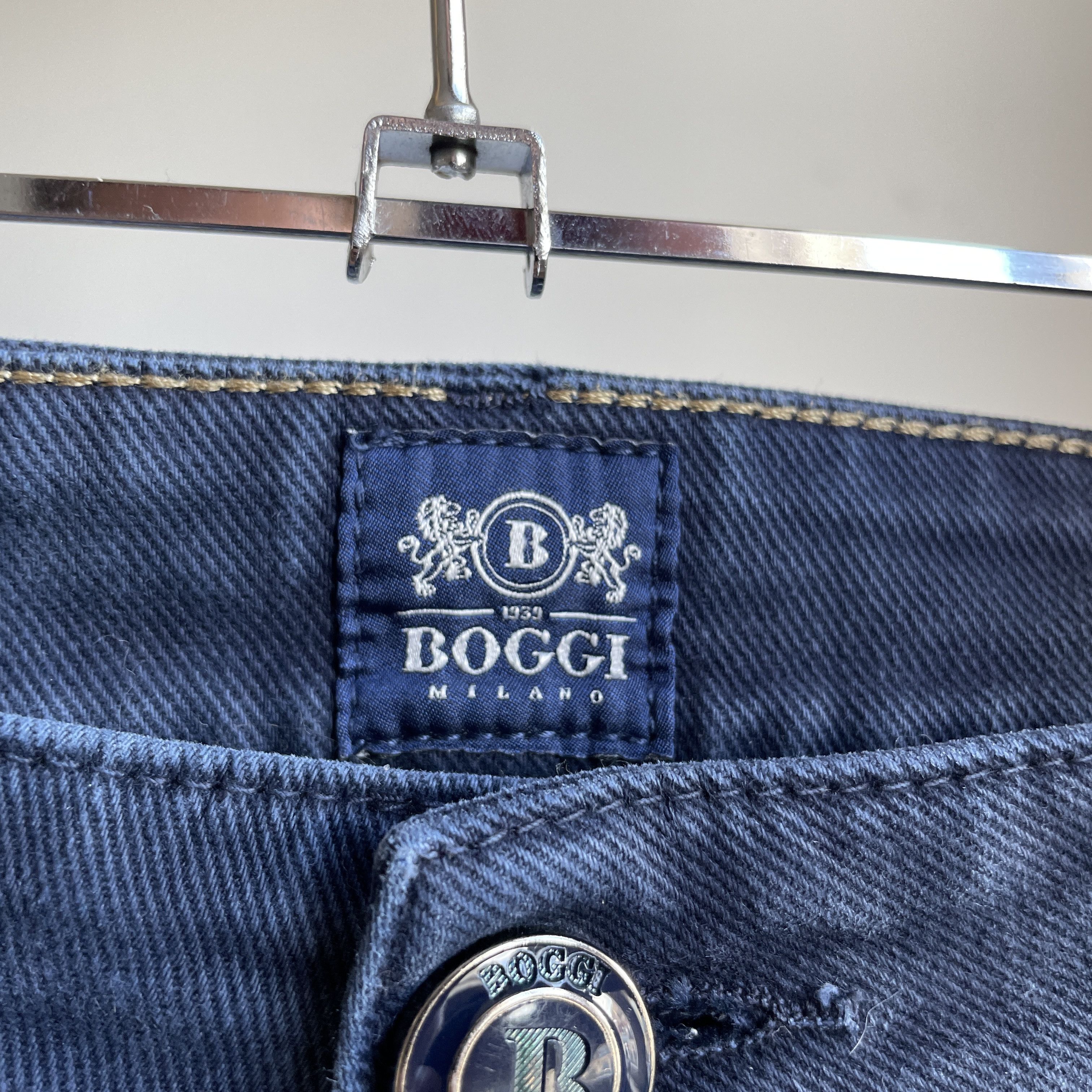 Boggi Boggi Manuel Extra Slim Fit Distressed Garment Dyed Denim Size US 36 / EU 52 - 9 Thumbnail