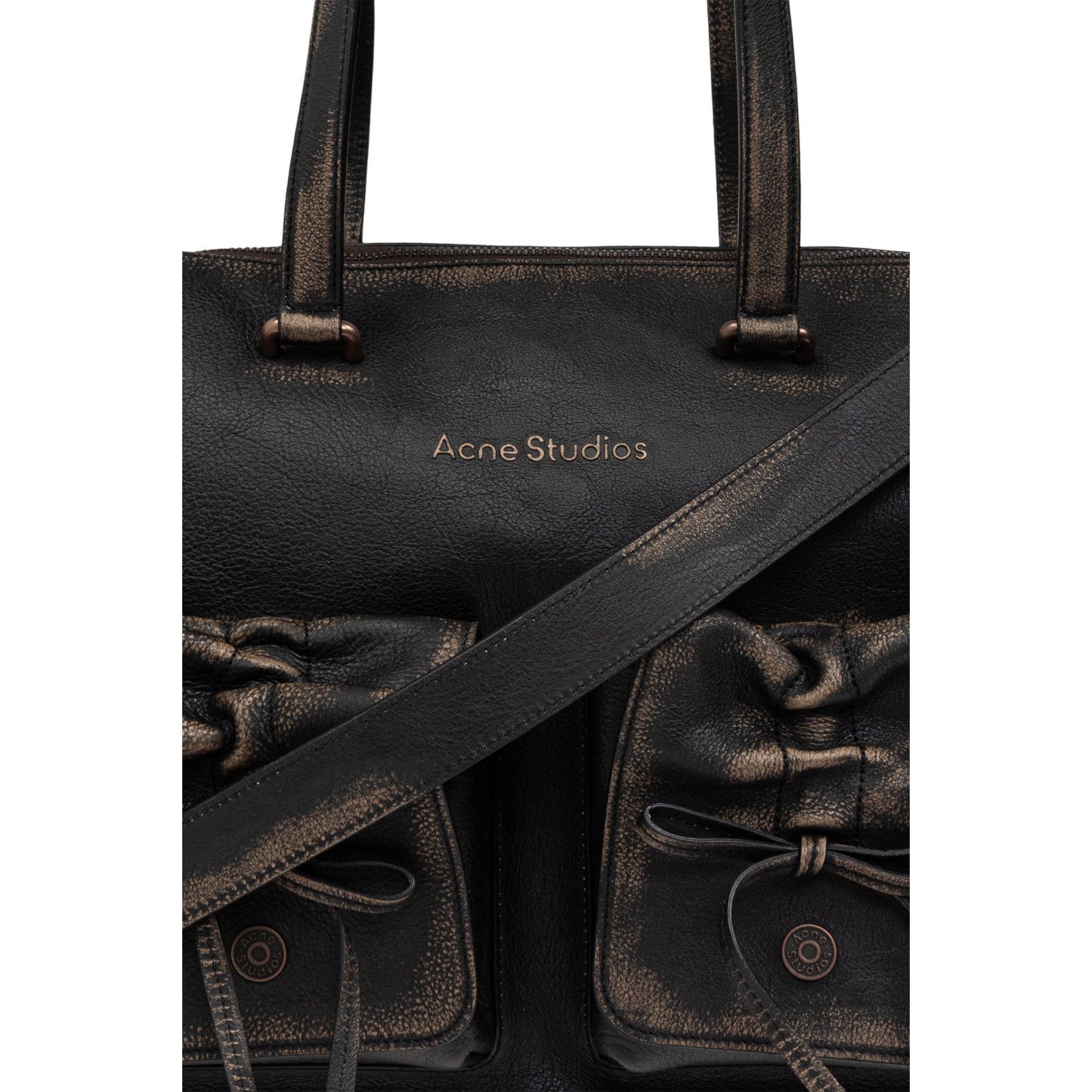 Acne Studios ACNE STUDIOS Washed Brown Leather Shoulder Bag New & Authent Size ONE SIZE - 5 Thumbnail