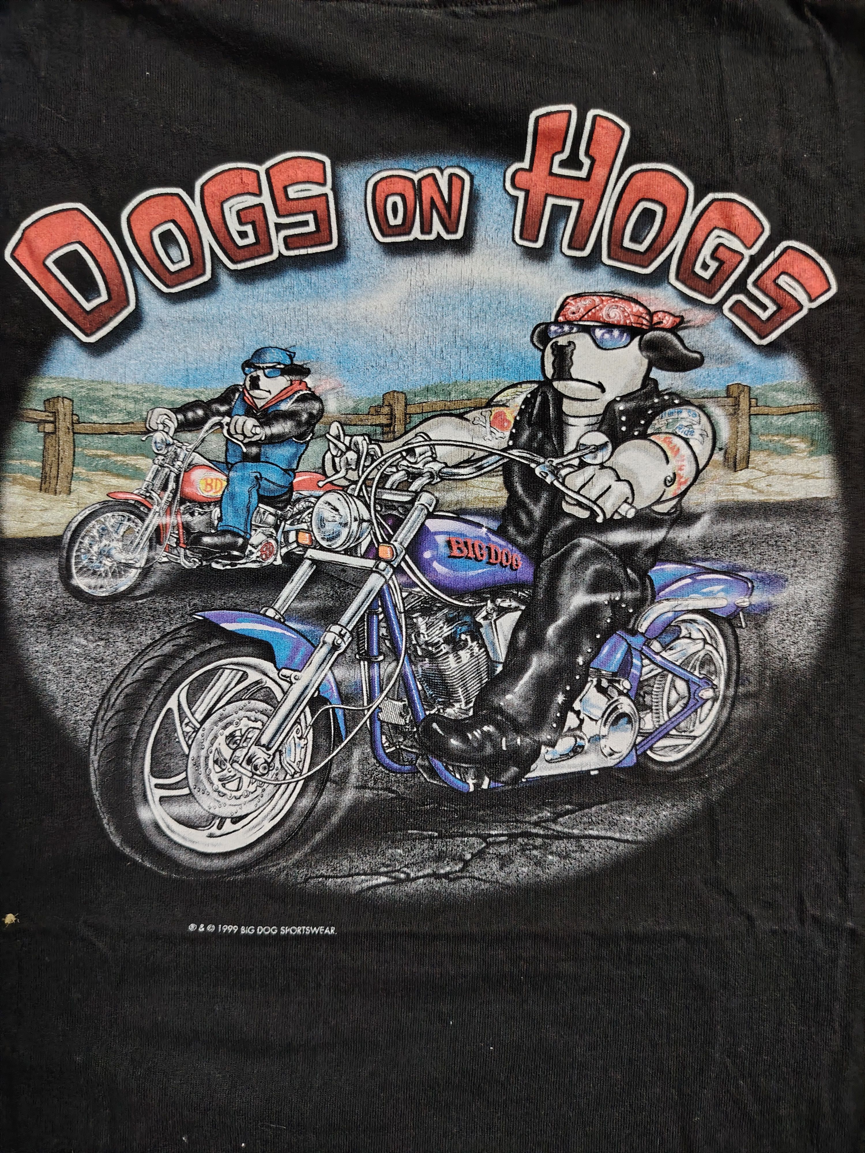 Other DOGS ON HOGS © 1999 BIG DOG SPORTSWEAR Size US XXL / EU 58 / 5 - 3 Thumbnail
