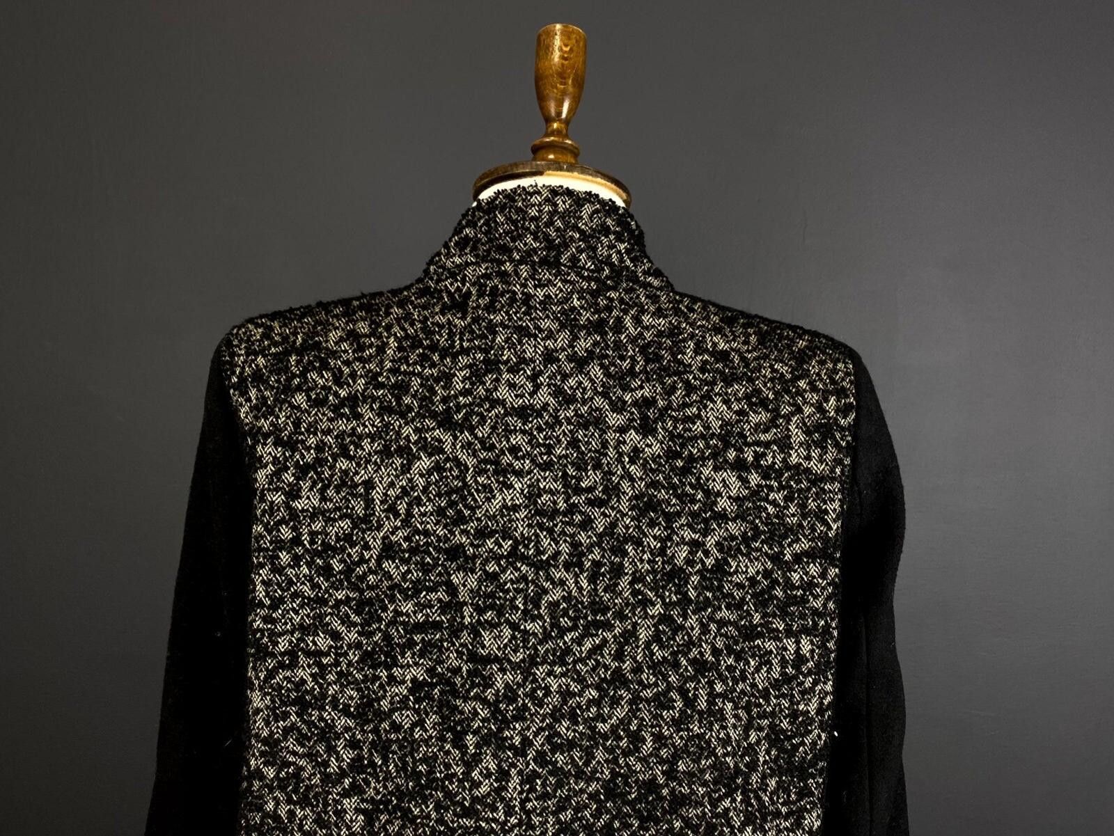 Designer Cop Copine Tandem Manteau Desiner Wool Coat Jacket Size L Size L / US 10 / IT 46 - 8 Thumbnail