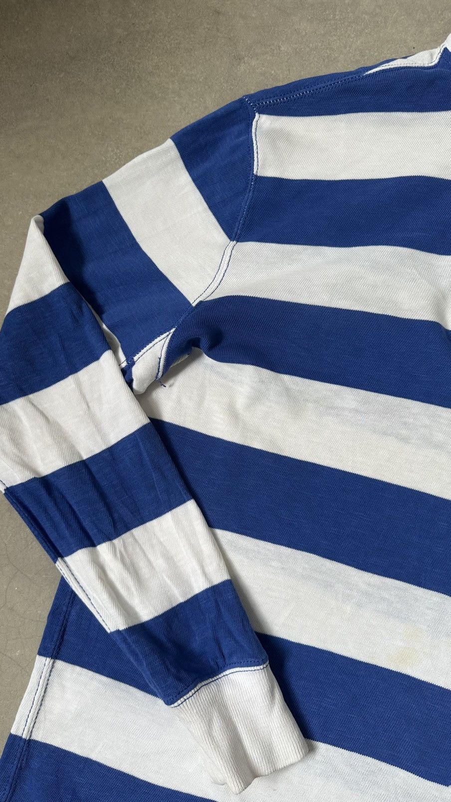 Polo Ralph Lauren VINTAGE POLO RALPH LAUREN RUGBY POLO STRIPES Size US M / EU 48-50 / 2 - 4 Thumbnail