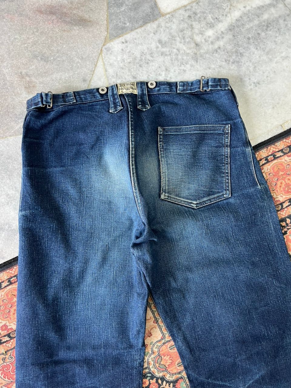 Warehouse & Co. Warehouse co Duck Digger Nevada Denim Jeans Size US 32 / EU 48 - 7 Thumbnail