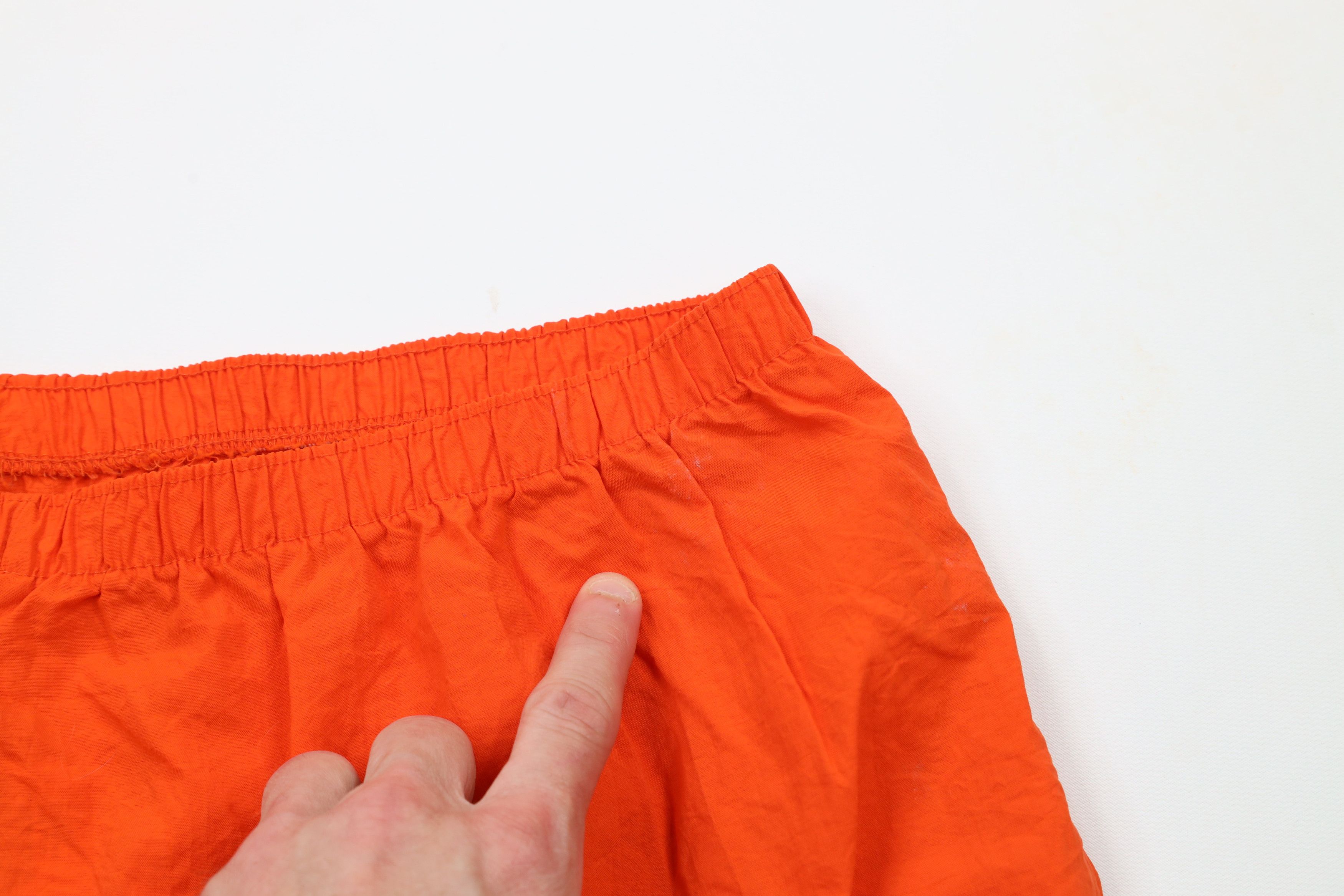 Vintage Vintage 90s Streetwear Blank Nylon Running Soccer Shorts USA Size US 36 / EU 52 - 6 Thumbnail