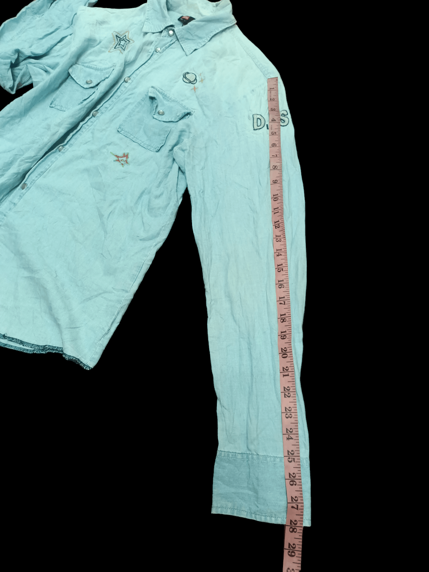 Designer × Diesel × Vintage DEISEL CHAMBRAY x BUTTON UP x VINTAGE Size US L / EU 52-54 / 3 - 7 Thumbnail