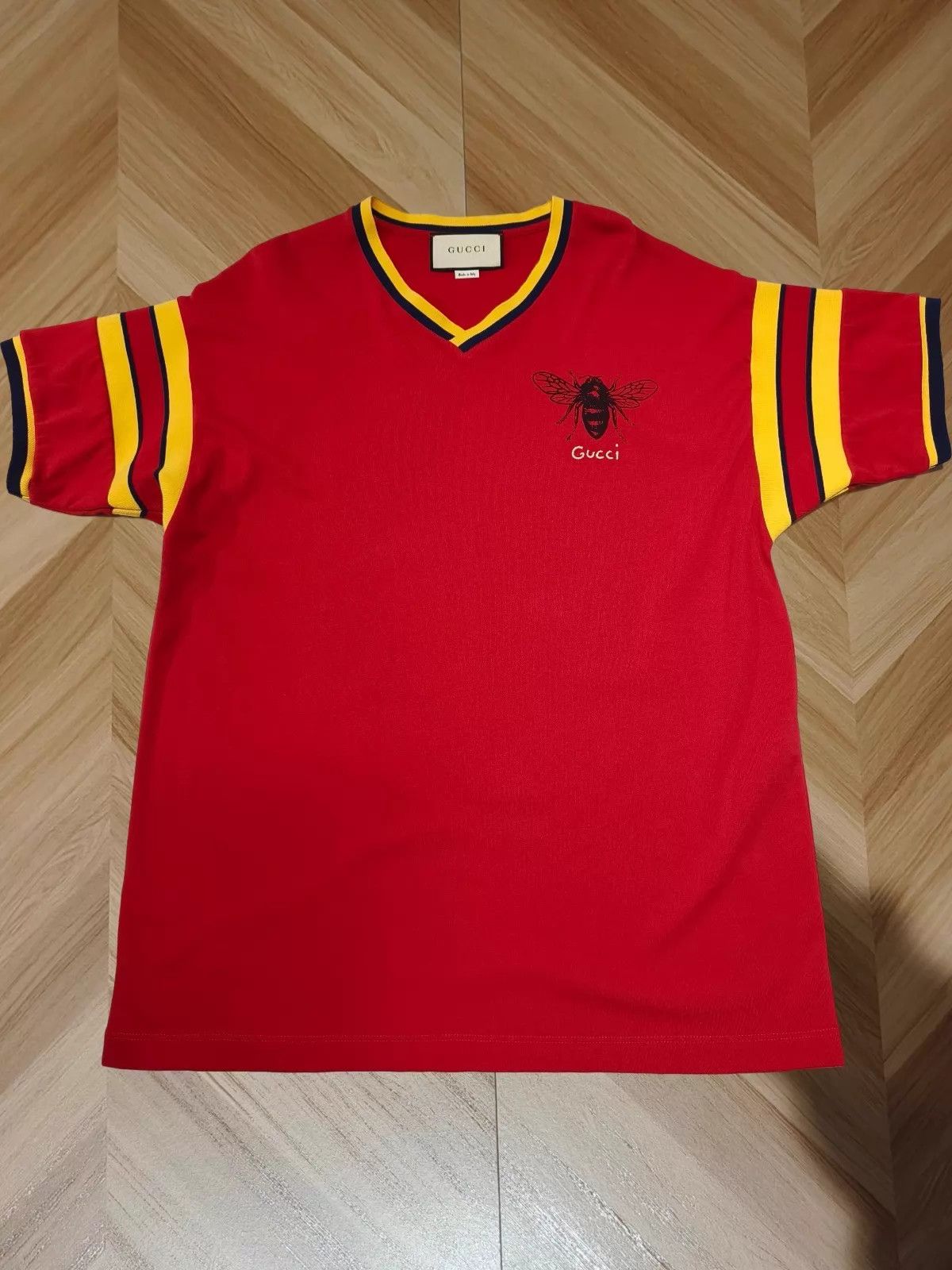 Gucci Gucci Vibrant Color Short Sleeve T-shirt Size US M / EU 48-50 / 2 - 1 Thumbnail