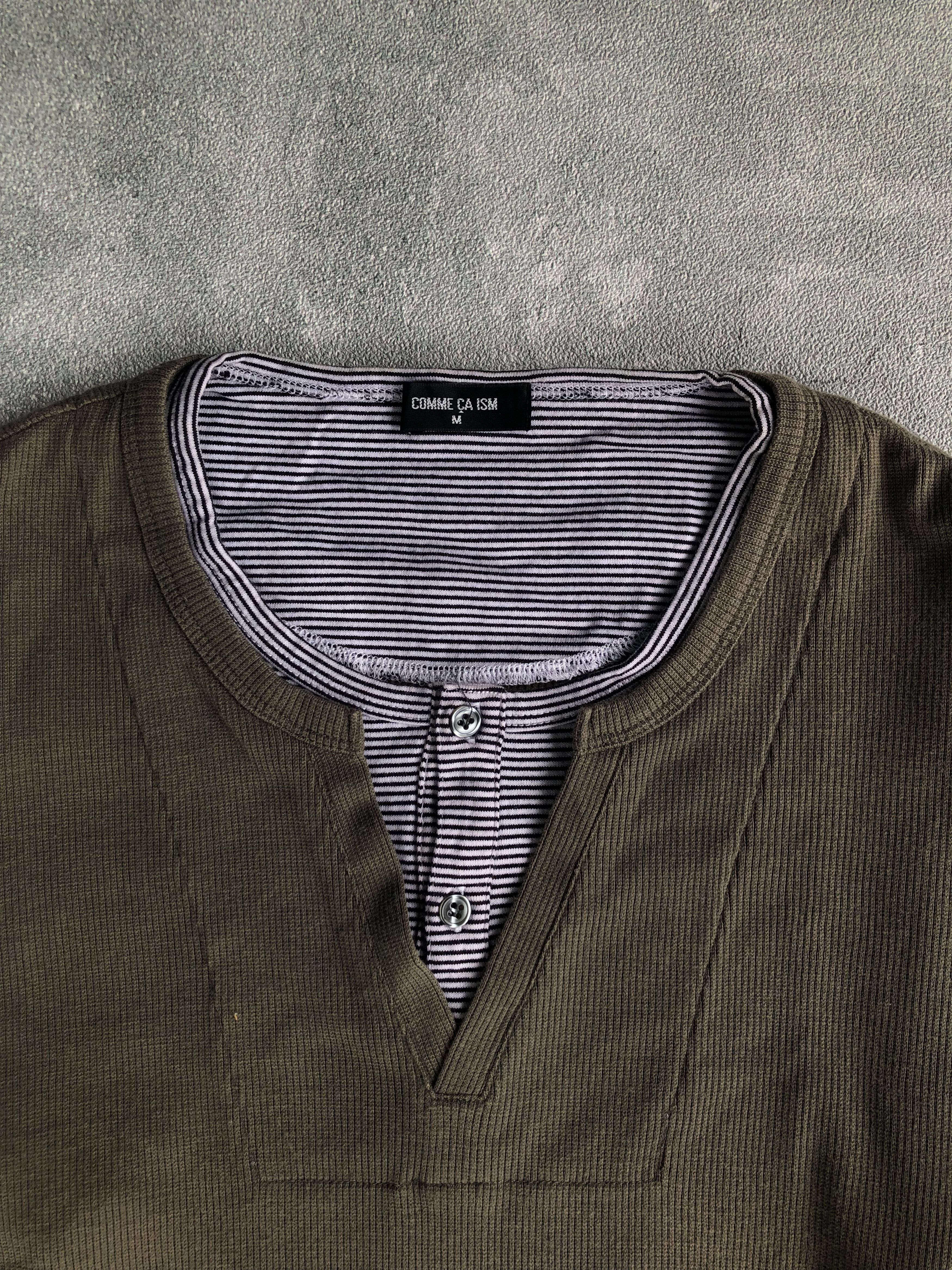 Comme Ca Ism × Japanese Brand Comme Ca Ism Double Layer Gothic Punk Longsleeve Size US M / EU 48-50 / 2 - 2 Thumbnail