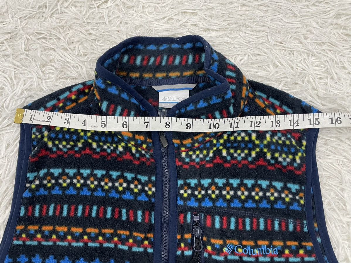 Columbia Cozy Native Art Columbia Fleece Vest Size US XL / EU 56 / 4 - 6 Thumbnail