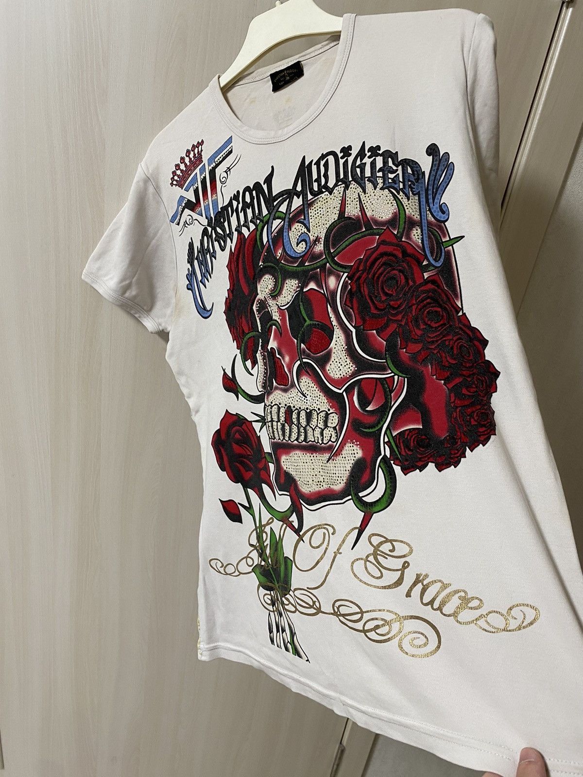 Christian Audigier Rare Vintage T-shirt Christian Audigier Los Angeles Ed Hardy Size L / US 10 / IT 46 - 10 Thumbnail