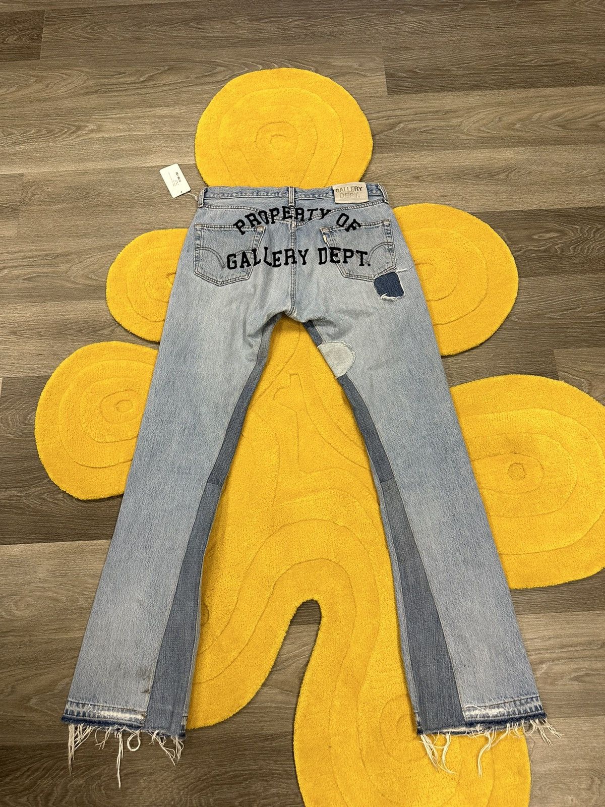 Gallery Dept. Migos x Gallery Dept For Culture III Flare Denim 
