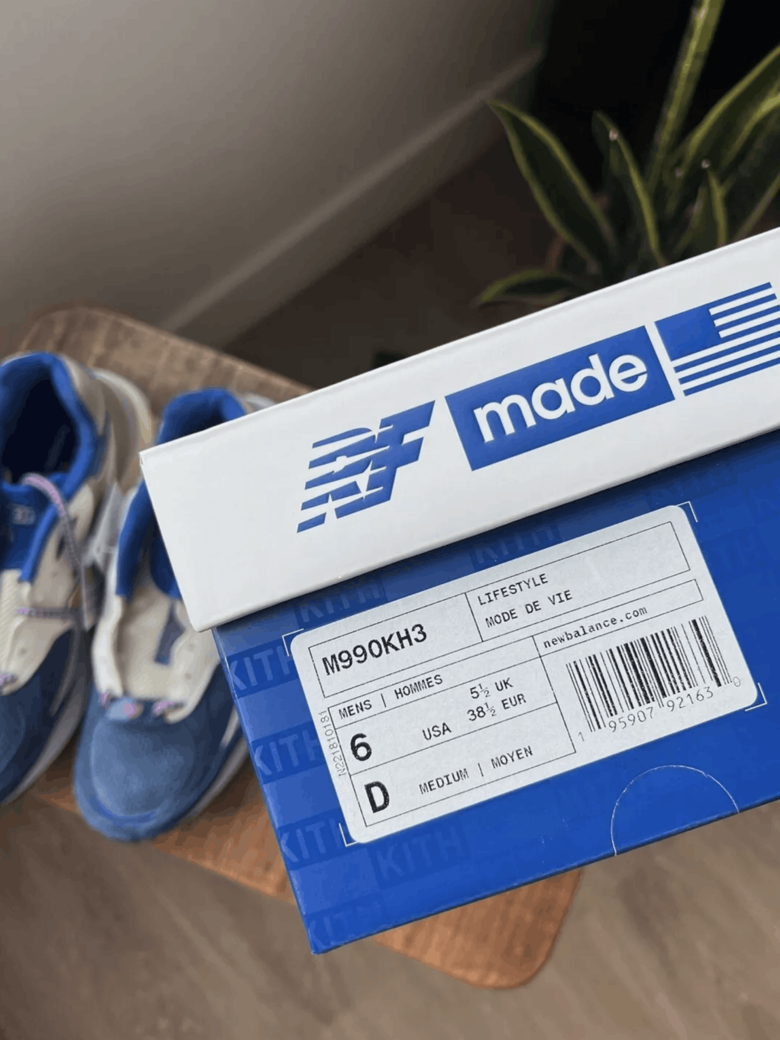 Kith × New Balance Kith x New Balance 990v3 Daytona M990KH3 M6 / W7.5 Size US 7.5 / IT 37.5 - 7 Thumbnail