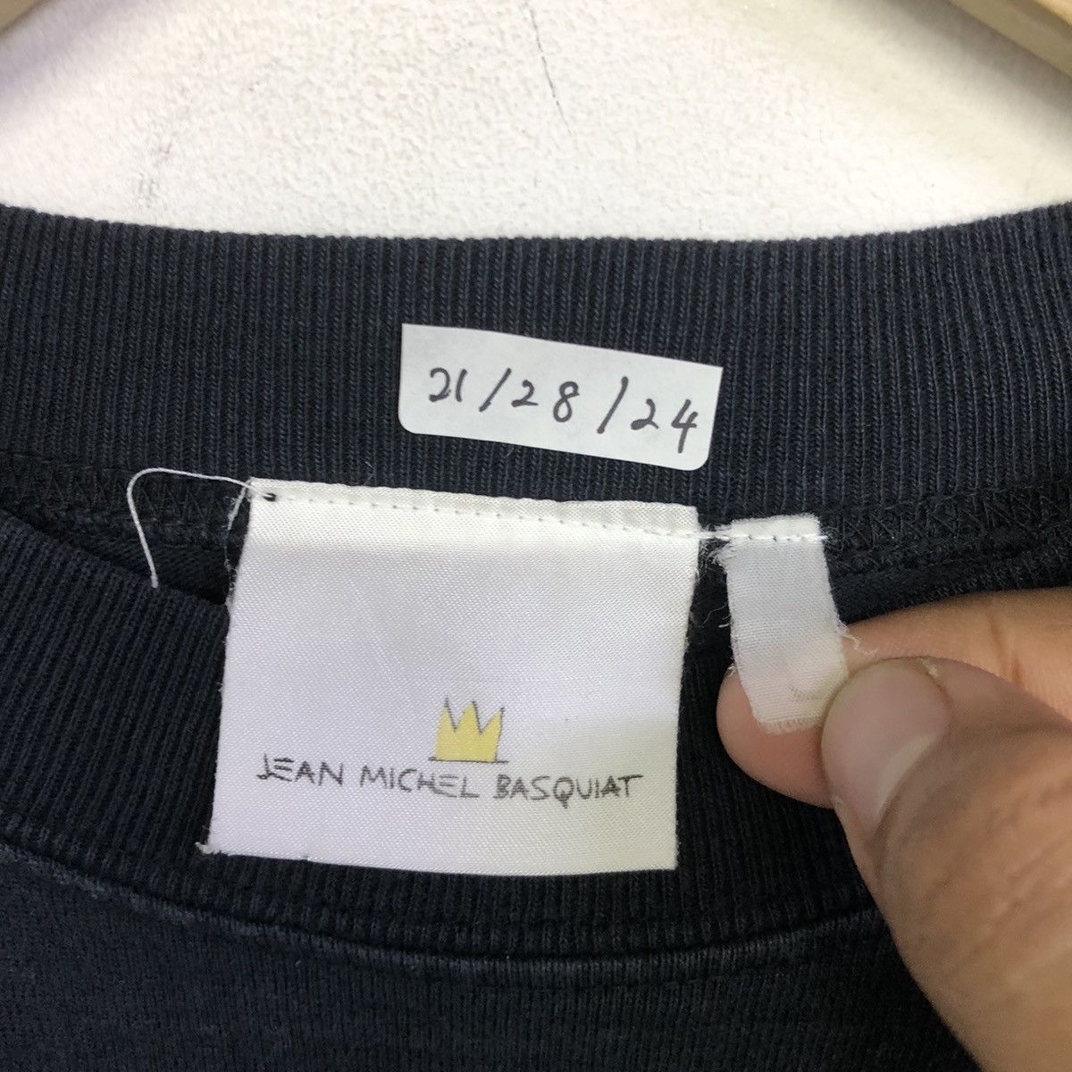 Jean-Michel Basquiat Jean Michel Basquiat Art Graphic Long Sleeve Tshirt Size US L / EU 52-54 / 3 - 9 Thumbnail