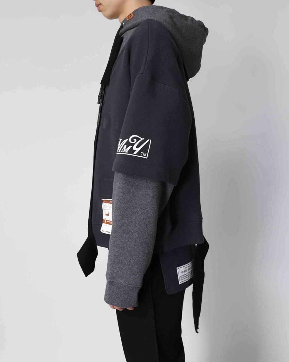 Designer × Maison MIHARA YASUHIRO Maison Mihara Yasuhiro Combined Hoodie Size US L / EU 52-54 / 3 - 13 Thumbnail