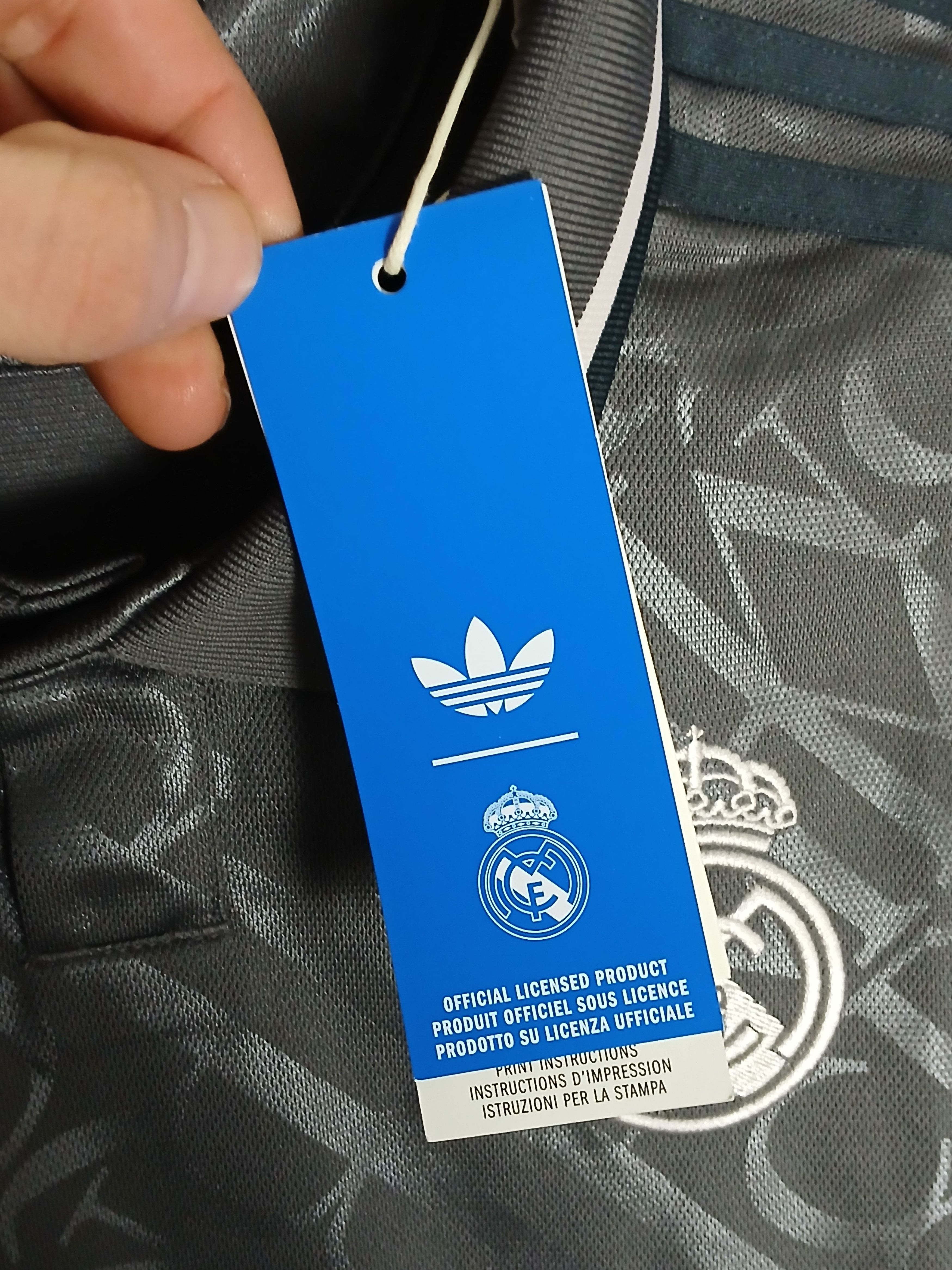 Adidas New Real Madrid 24/25 Third Football Jersey T-Shirt Size US S / EU 44-46 / 1 - 11 Thumbnail