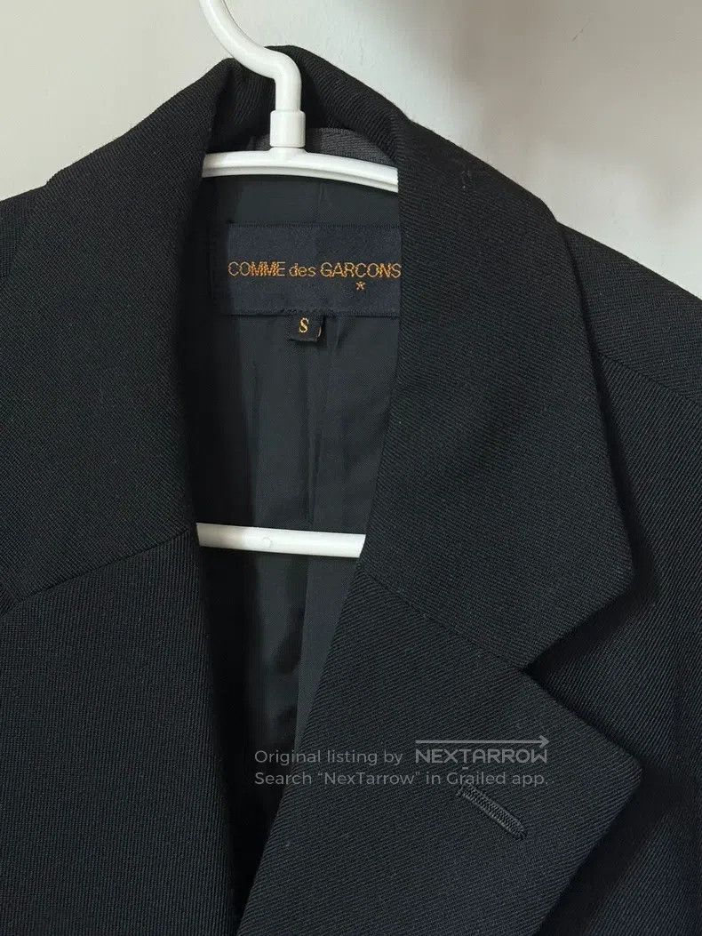 Comme des Garcons Comme Des Garcons Black Patchwork Asymmetrical Jacket Size S / US 4 / IT 40 - 5 Thumbnail