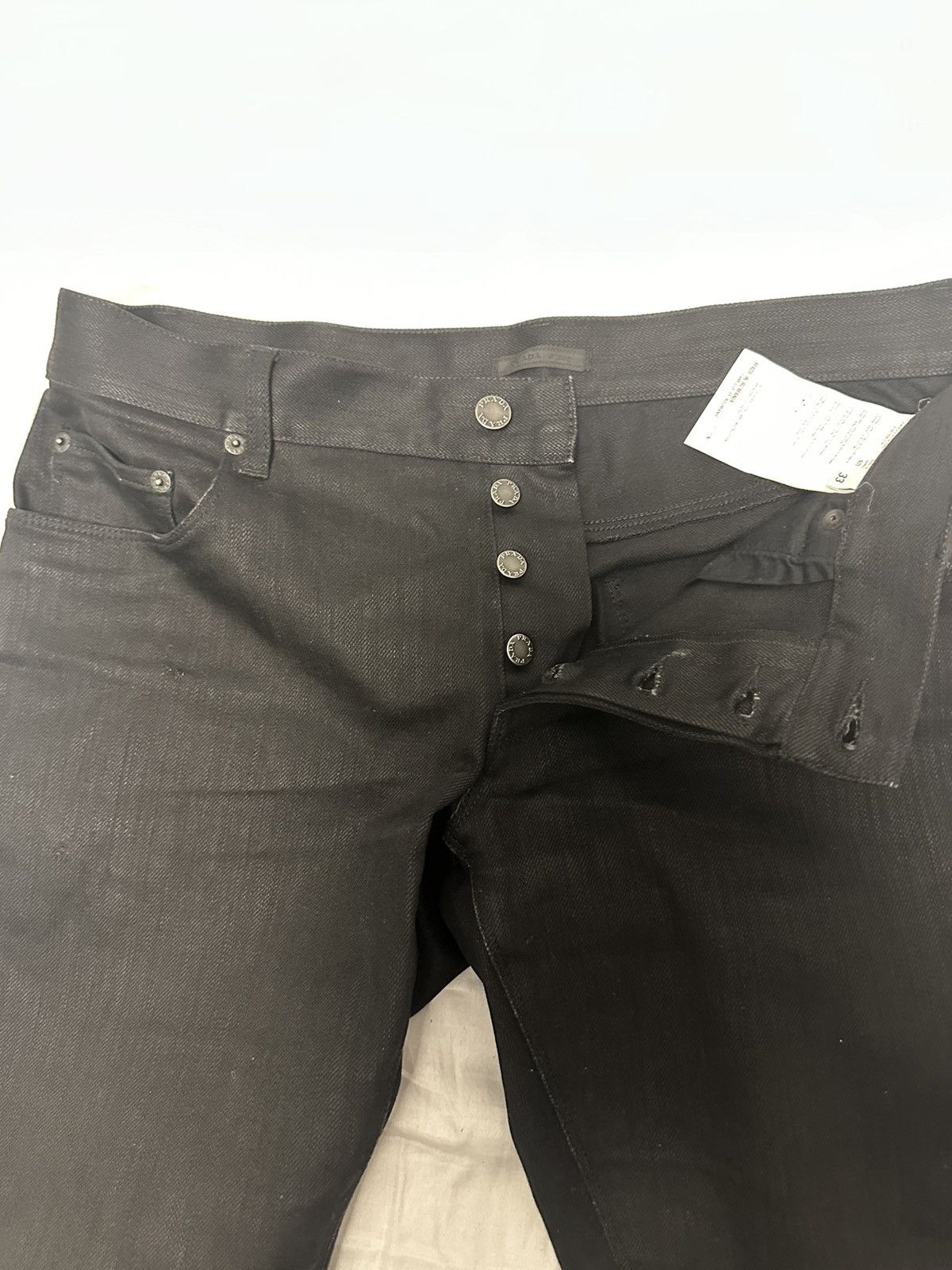 Prada Prada Waxed denim Size US 33 - 8 Thumbnail