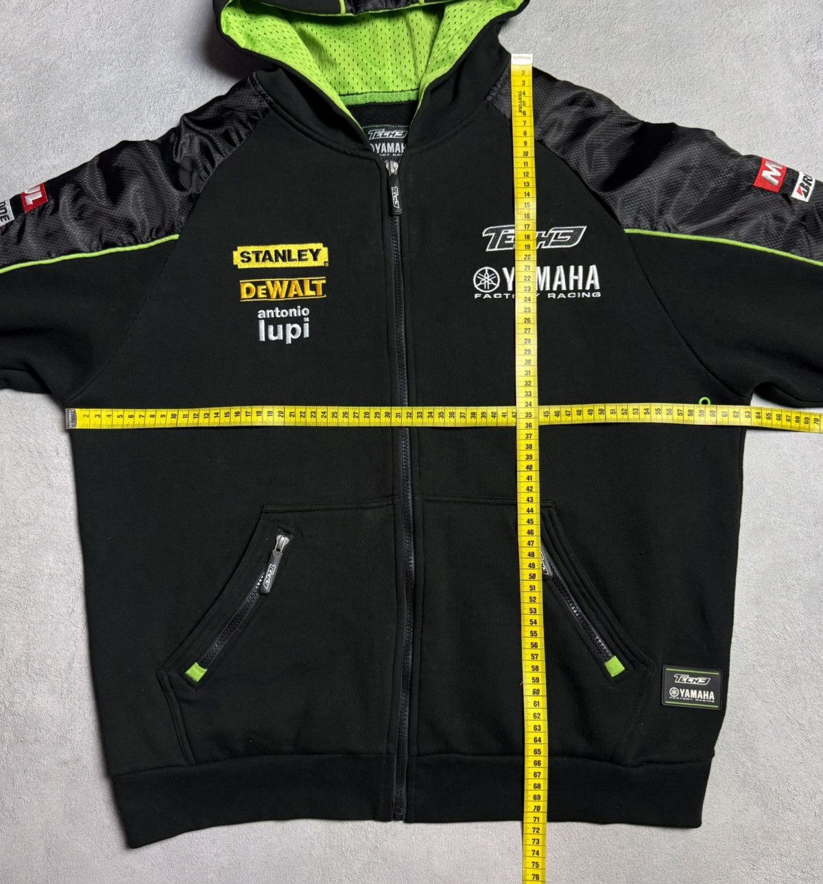 Yamaha Yamaha Factory Racing Team Zip Up Hoodie Tech 3 Big Logo Size US L / EU 52-54 / 3 - 18 Thumbnail