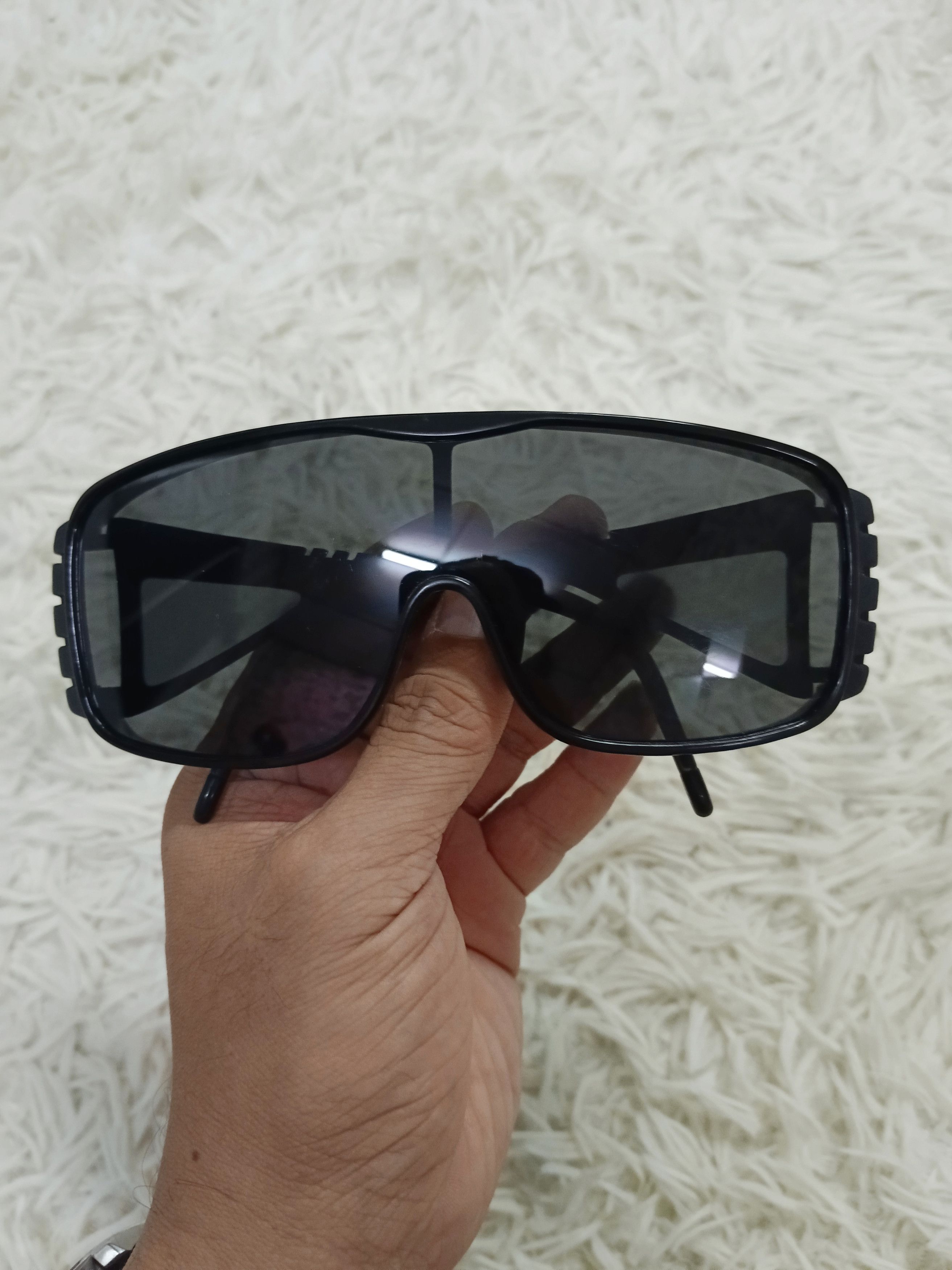 Vintage VINTAGE ALPINA OPTI-VIS OVERSIZE PLASTIC BLACK Size ONE SIZE - 3 Thumbnail