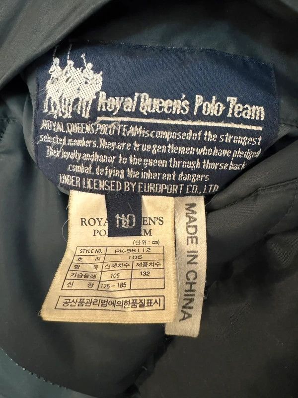 Japanese Brand Royal Queen's Polo Team Down Reversible Jacket Japan L Size US L / EU 52-54 / 3 - 14 Thumbnail
