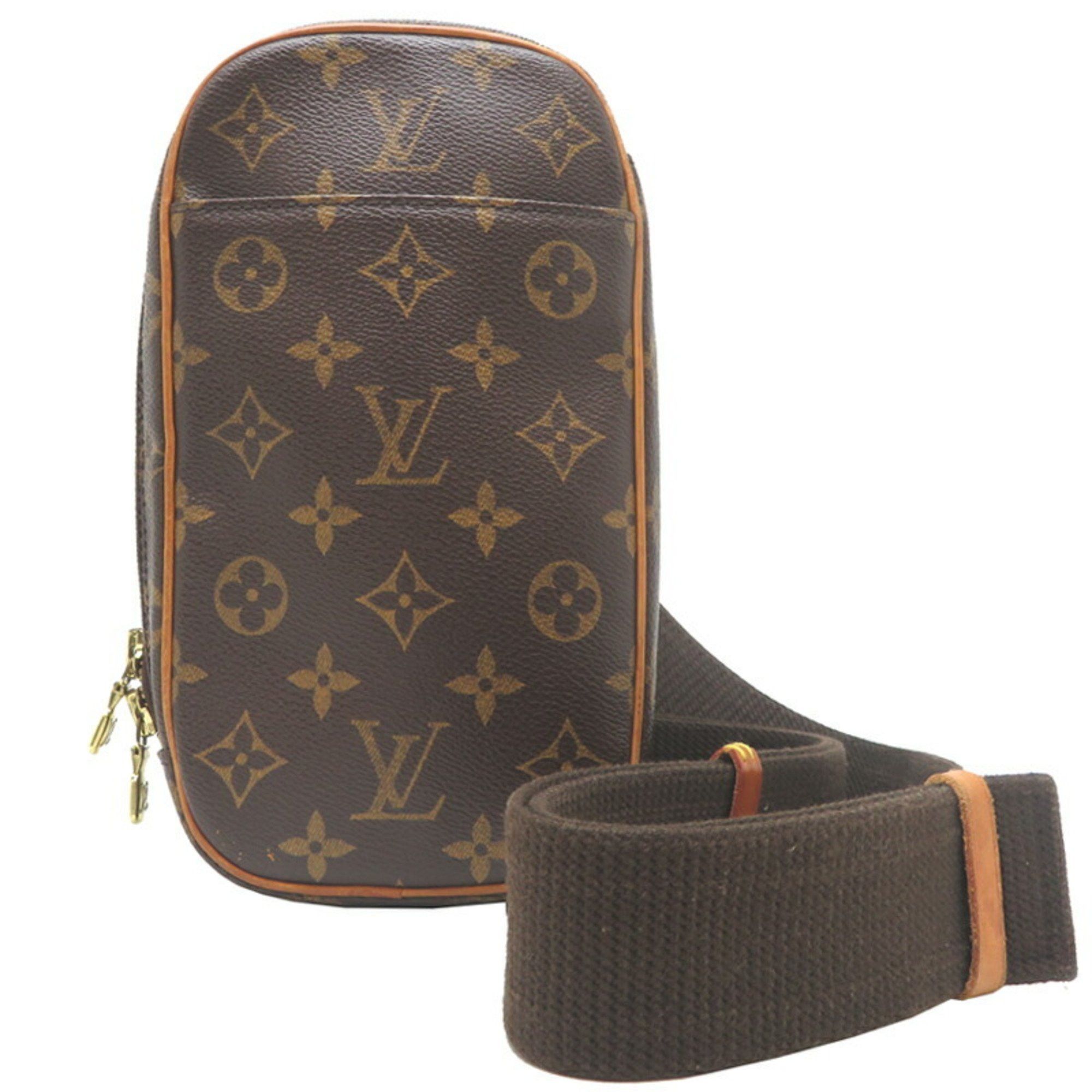 Louis Vuitton Pochette Ganj Women's And Men's Shoulder Bag M51870 Monogram Brown