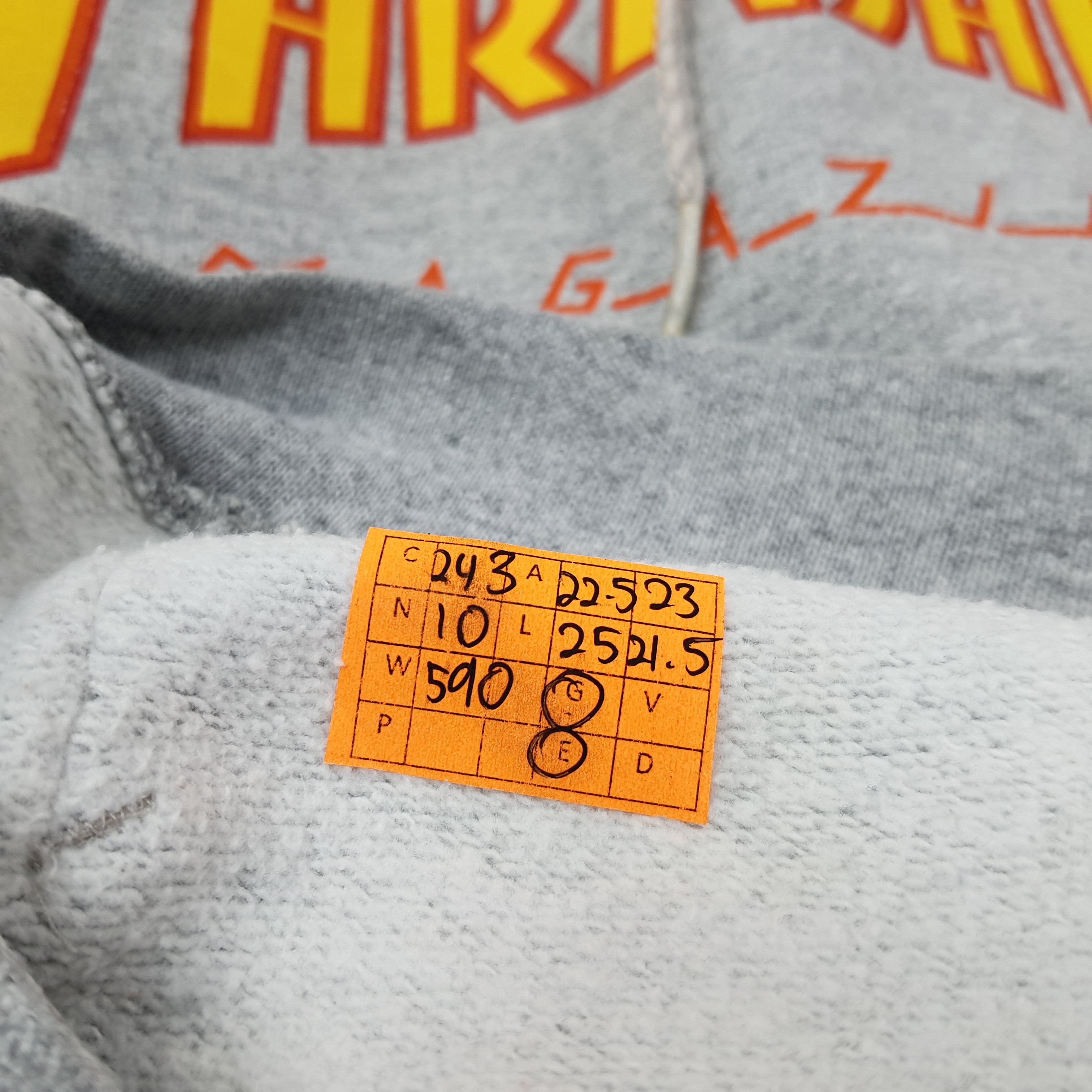 Thrasher Vintage Thrasher Magazine Skate Wear Hoodie C243N10 Size US M / EU 48-50 / 2 - 6 Thumbnail