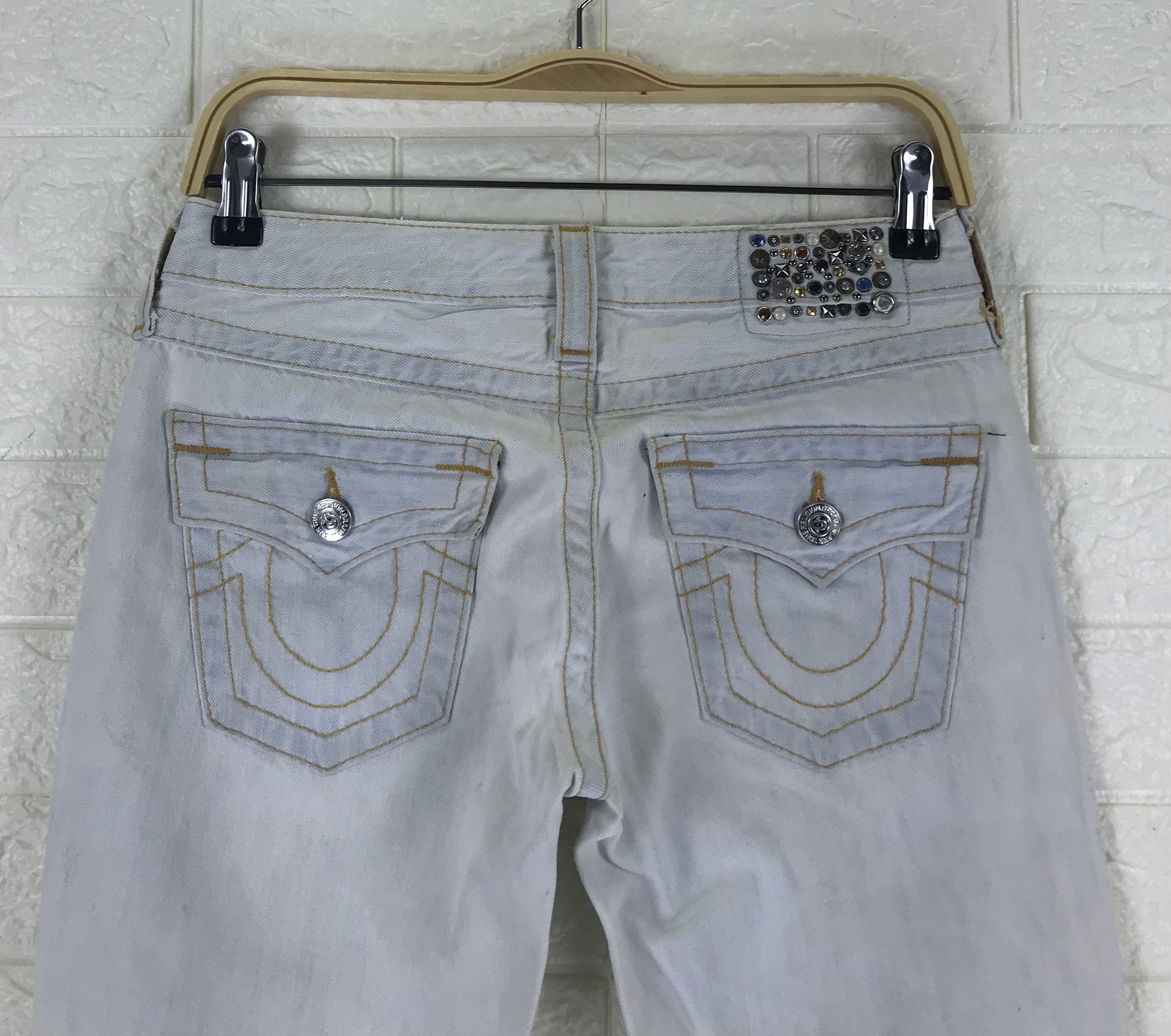 True Religion Vintage USA True Religion Straight Cut Jeans Size 26" / US 2 / IT 38 - 6 Thumbnail