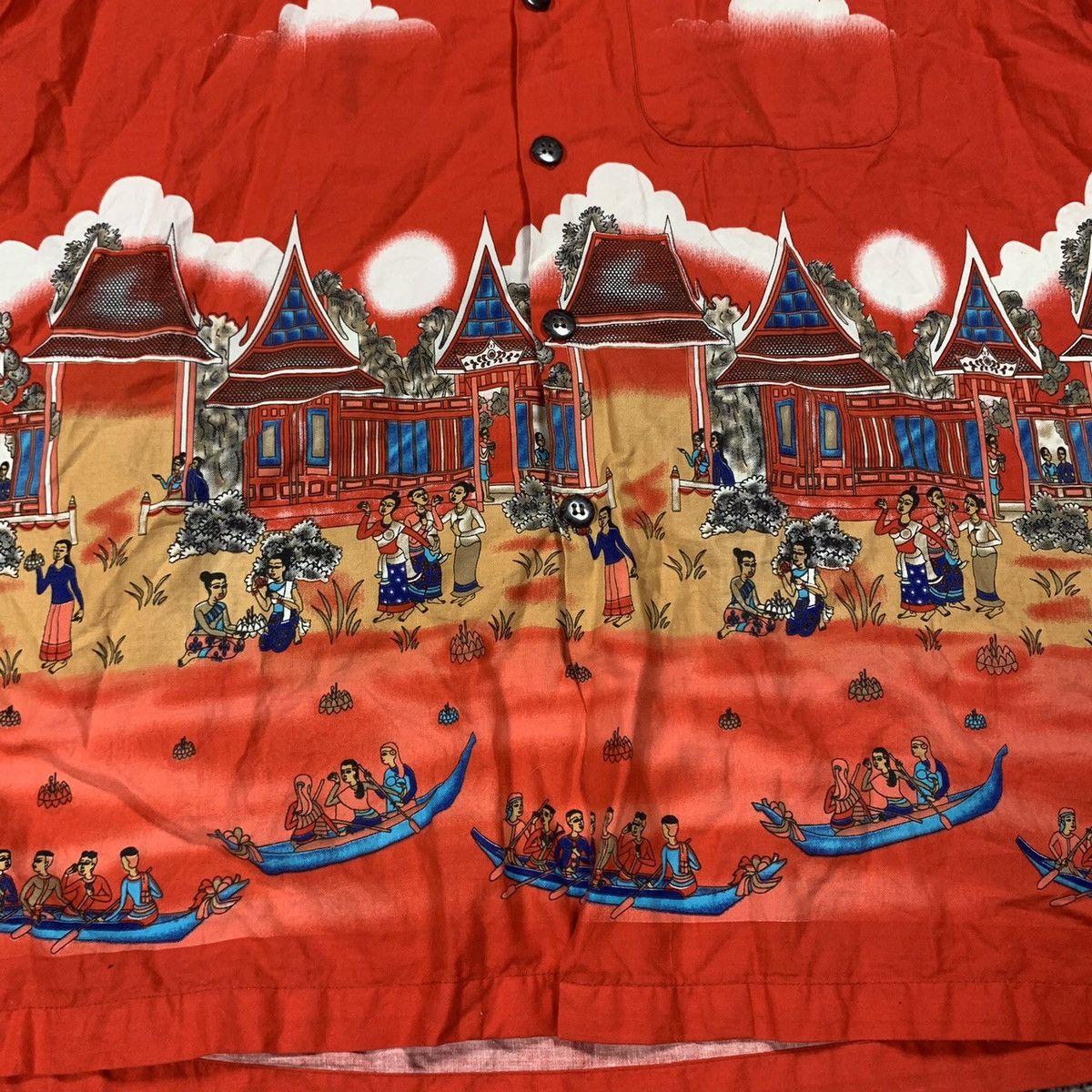 Vintage Vintage Y2K All Over Print Graphic Tee Streetwear Japan S Size US S / EU 44-46 / 1 - 3 Thumbnail