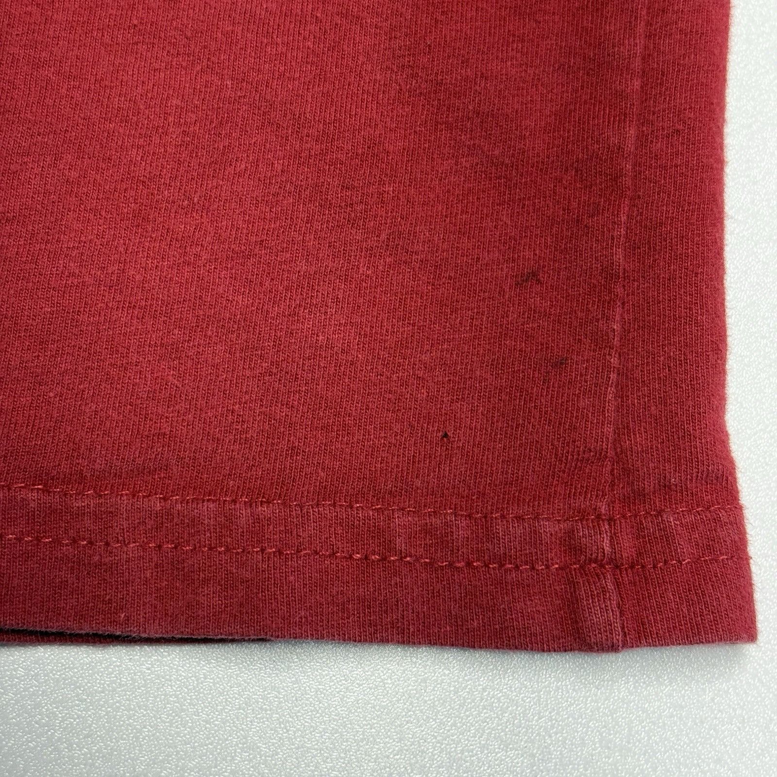 Polo Ralph Lauren Vintage Polo Jeans Co T Shirt Mens Large 23x29.5 Red Long Sl Size US L / EU 52-54 / 3 - 12 Thumbnail