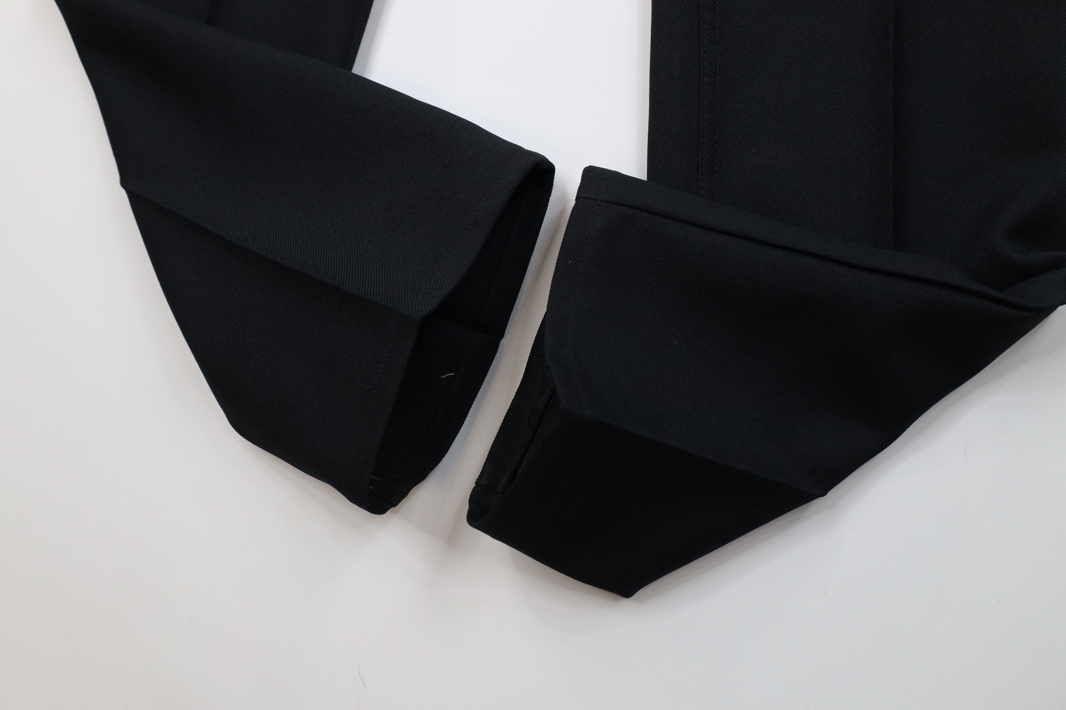 Wrangler Vintage 70s Wrangler Flared Wide Leg Chino Pants Black USA Size US 34 / EU 50 - 5 Thumbnail