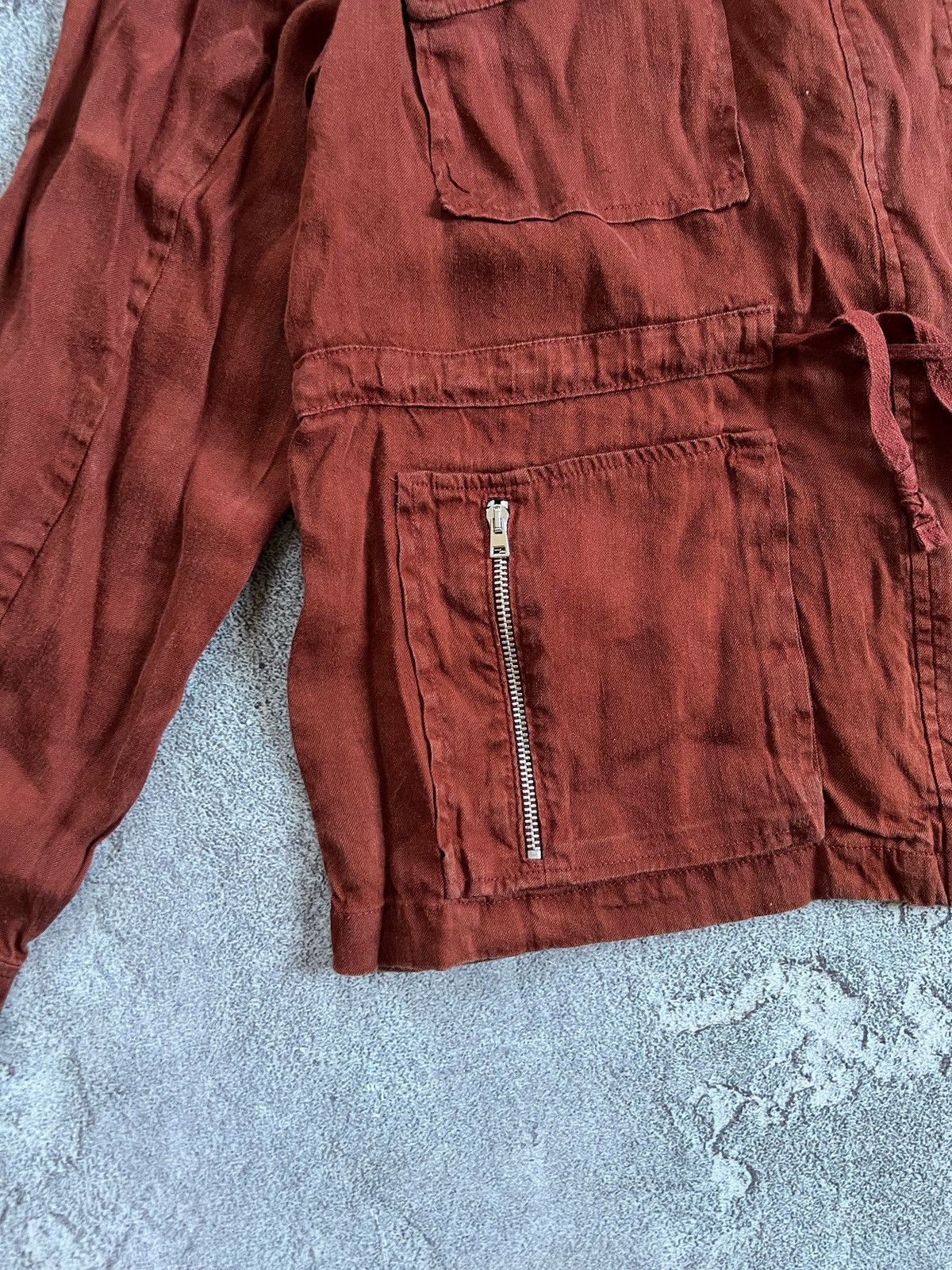 Gerard Darel Gerard Darel Linen Jacket 42 Blazer Lightweight Zip Pocket Size M / US 6-8 / IT 42-44 - 5 Thumbnail