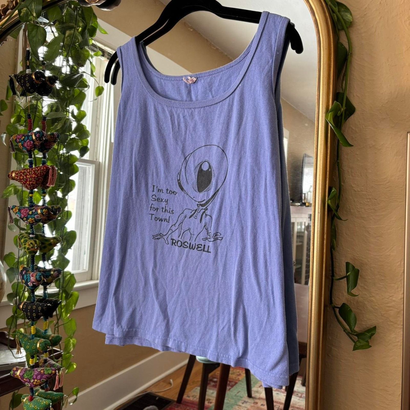 Other Vintage Roswell Alien Tank Top Sexy XL New Mexico Y2K UFO Size US XL / EU 56 / 4 - 3 Thumbnail