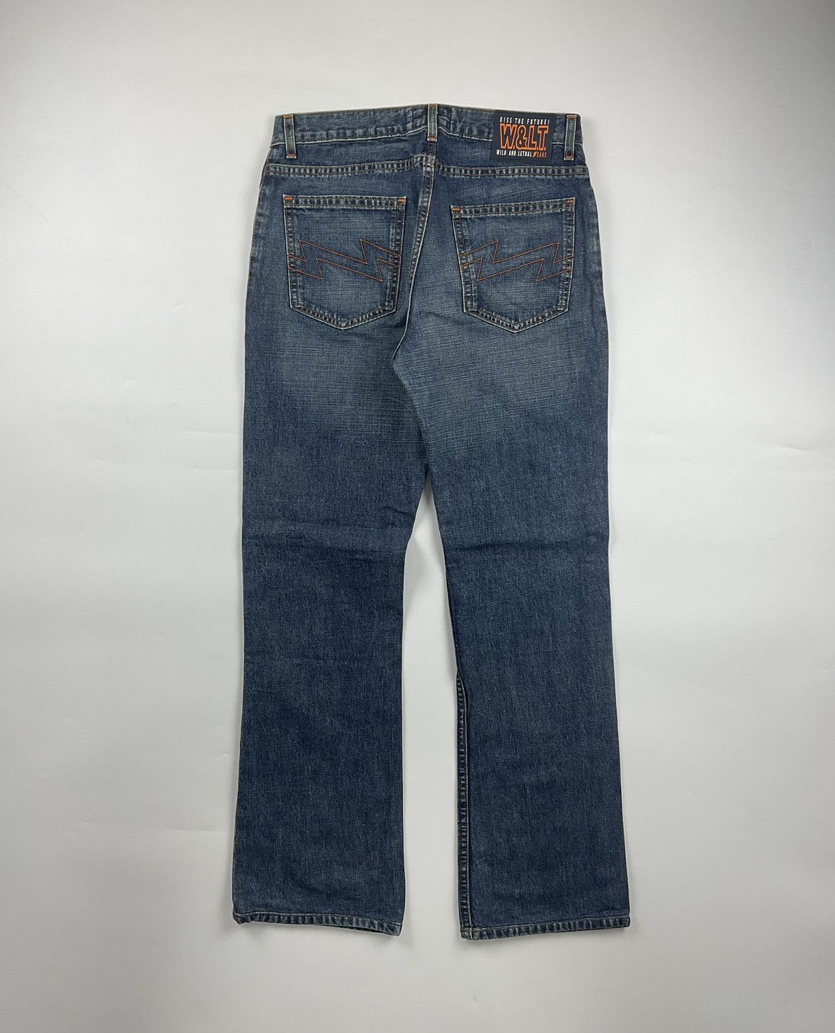 Walter Van Beirendonck Walter Van Beirendonck Scratch Flared Denim Size US 28 / EU 44 - 2 Thumbnail