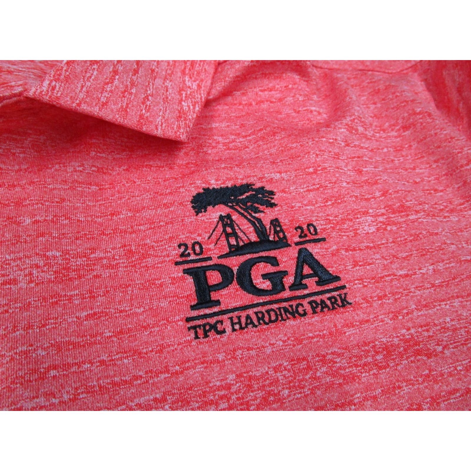 Nike Nike Dri-Fit Polo Shirt Mens XL Red Vapor Short Sleeve 2020 PGA TPC Harding Golf Size US XL / EU 56 / 4 - 3 Thumbnail