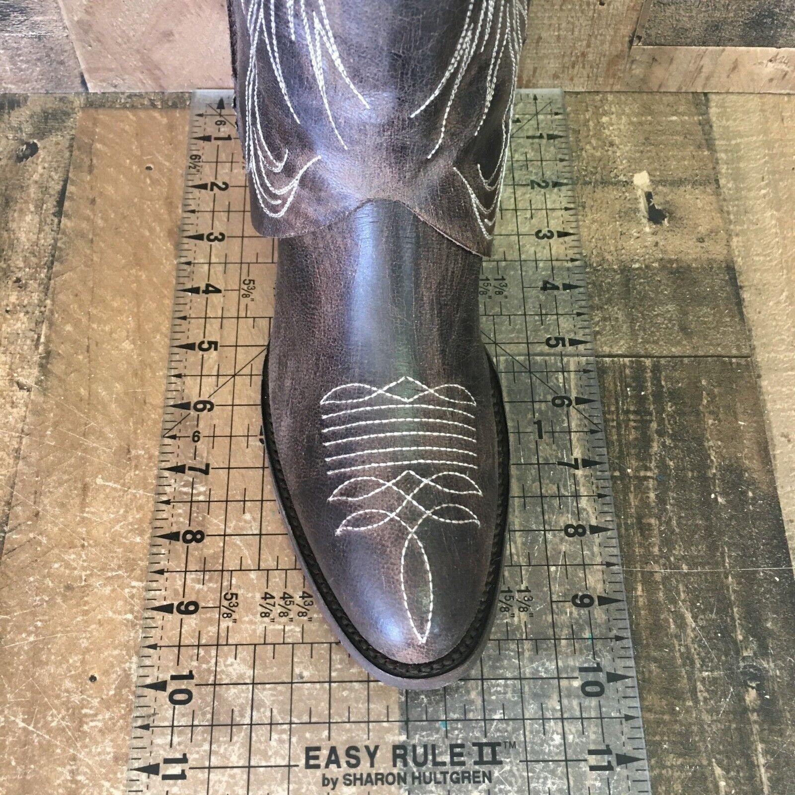 Old Gringo Old Gringo OG Brown Ankle Cowboy Boots Booties Womens 7.5 B Size US 7.5 / IT 37.5 - 3 Thumbnail