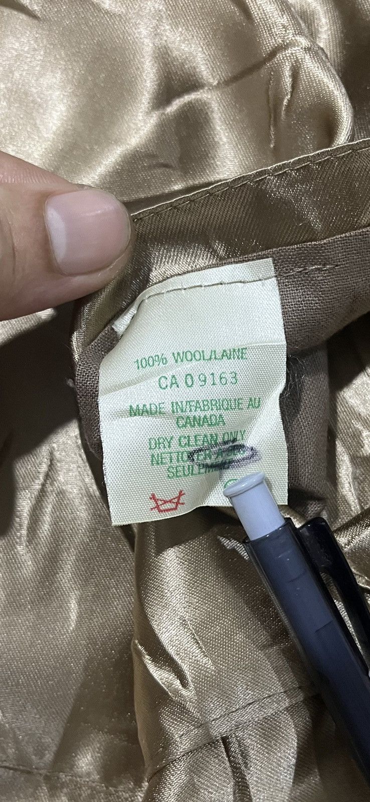 Polo Ralph Lauren VINTAGE POLO RALPH LAUREN WOOL D. BREASTED TRENCH COAT Size US L / EU 52-54 / 3 - 15 Thumbnail